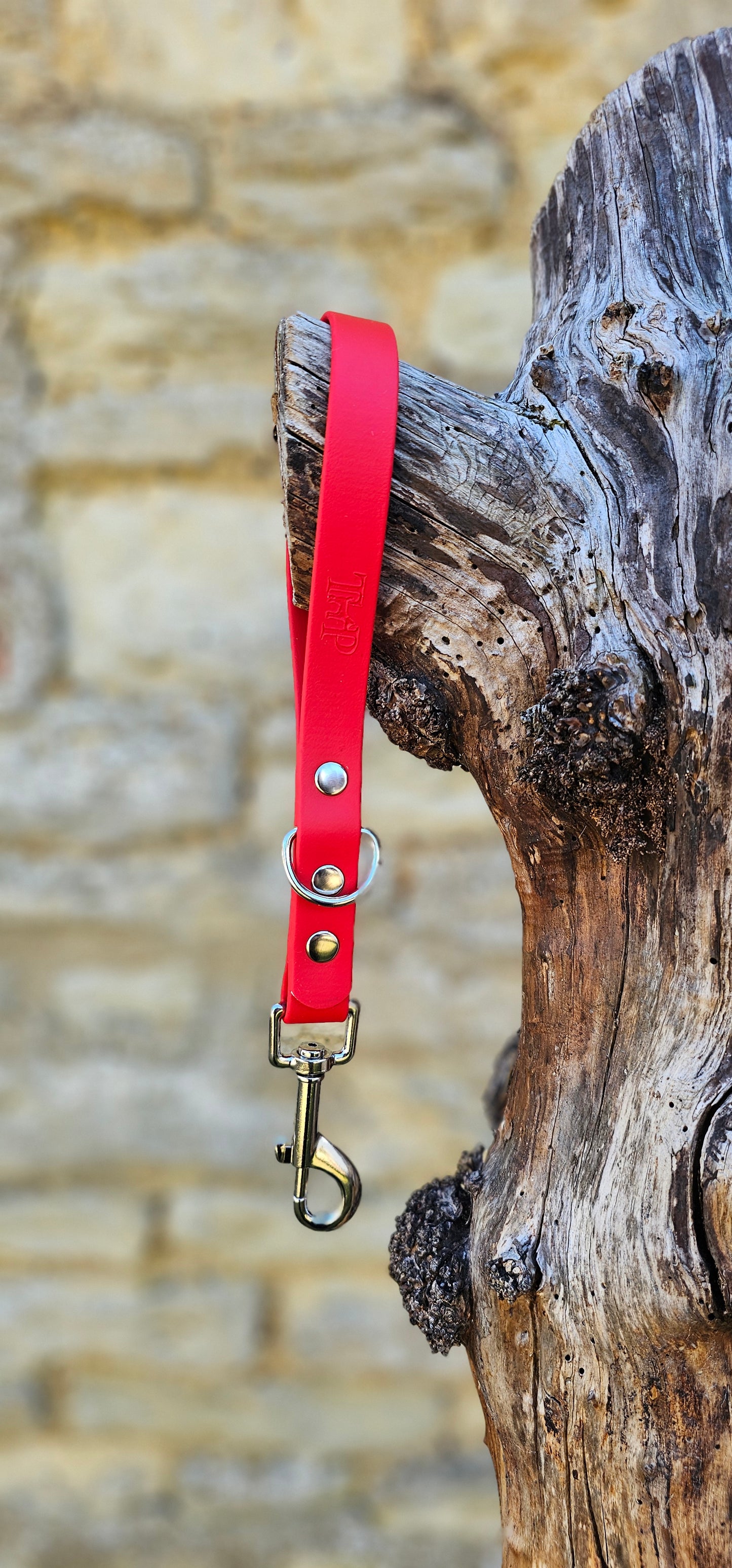 Red - Waterproof BioThane® Traffic Handle – Dog Traffic Leash