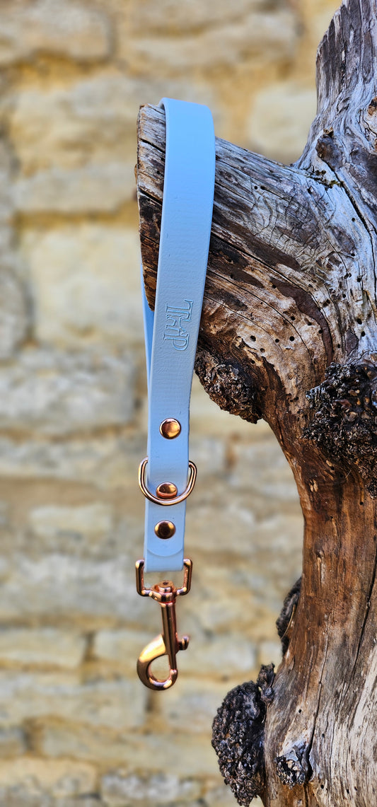 Baby Blue - Waterproof BioThane® Traffic Handle – Dog Traffic Leash