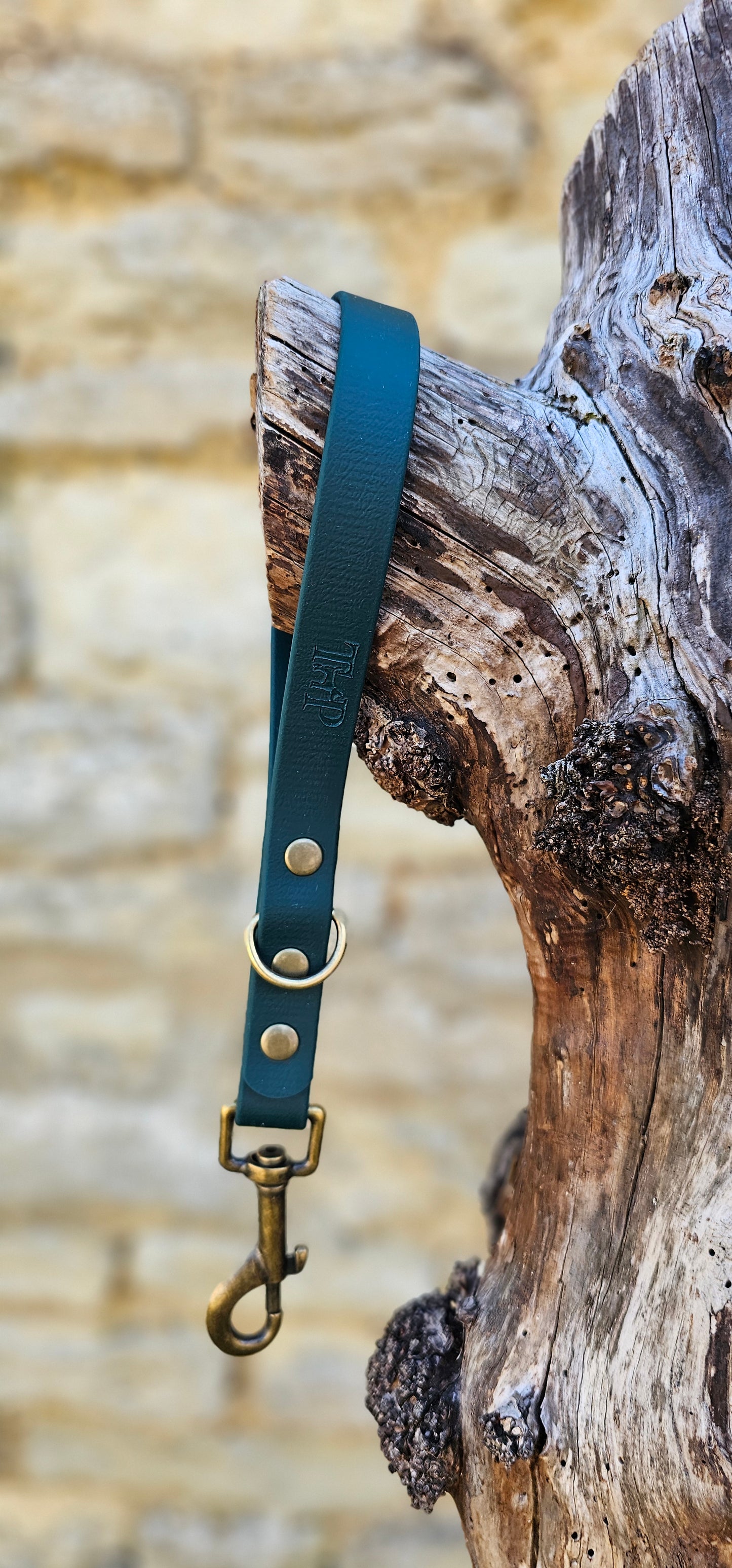 Dark Green - Waterproof BioThane® Traffic Handle – Dog Traffic Leash