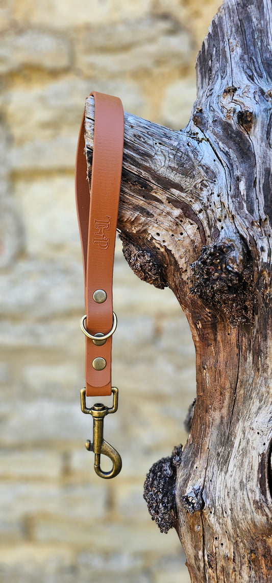 Tan - Waterproof BioThane® Traffic Handle – Dog Traffic Leash
