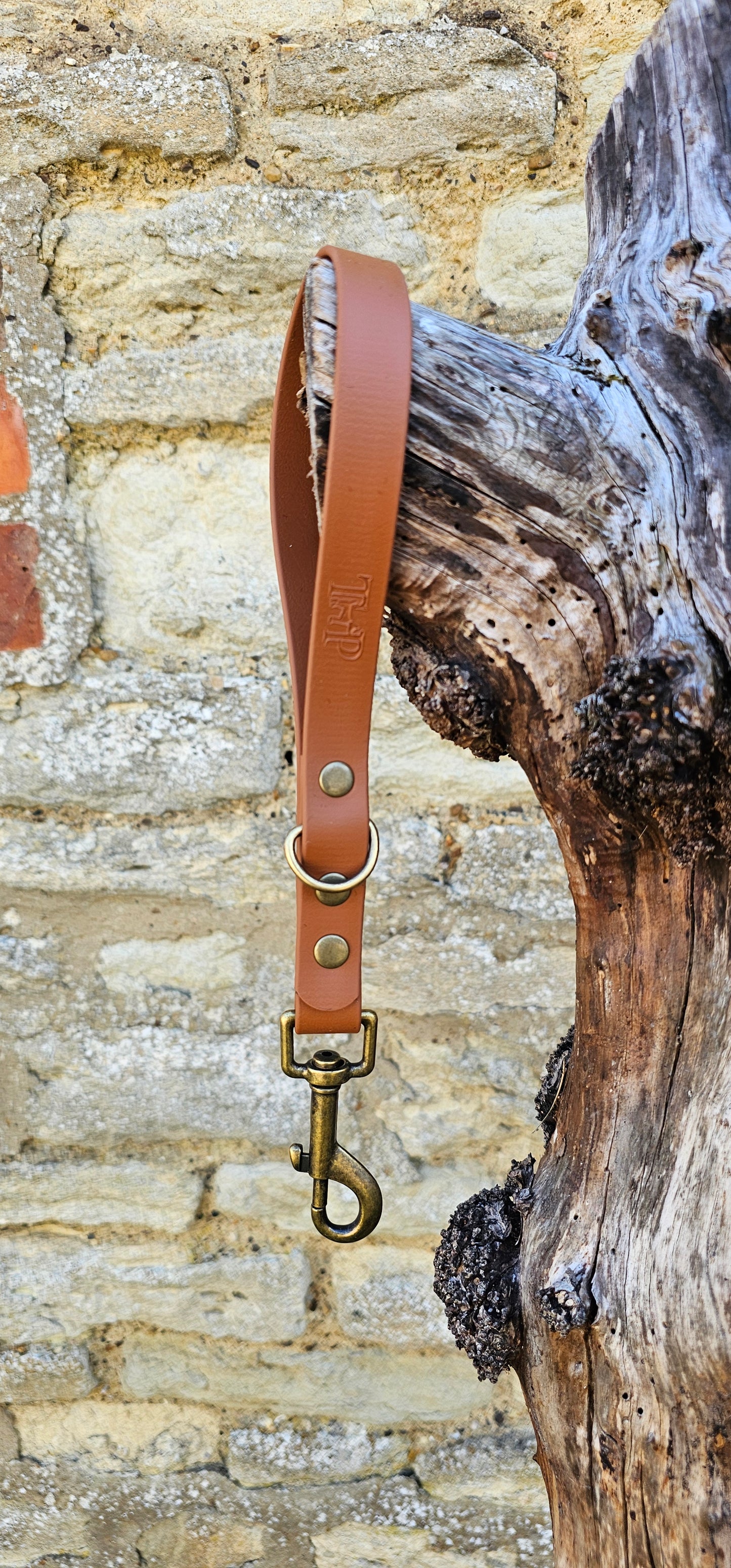 Tan - Waterproof BioThane® Traffic Handle – Dog Traffic Leash