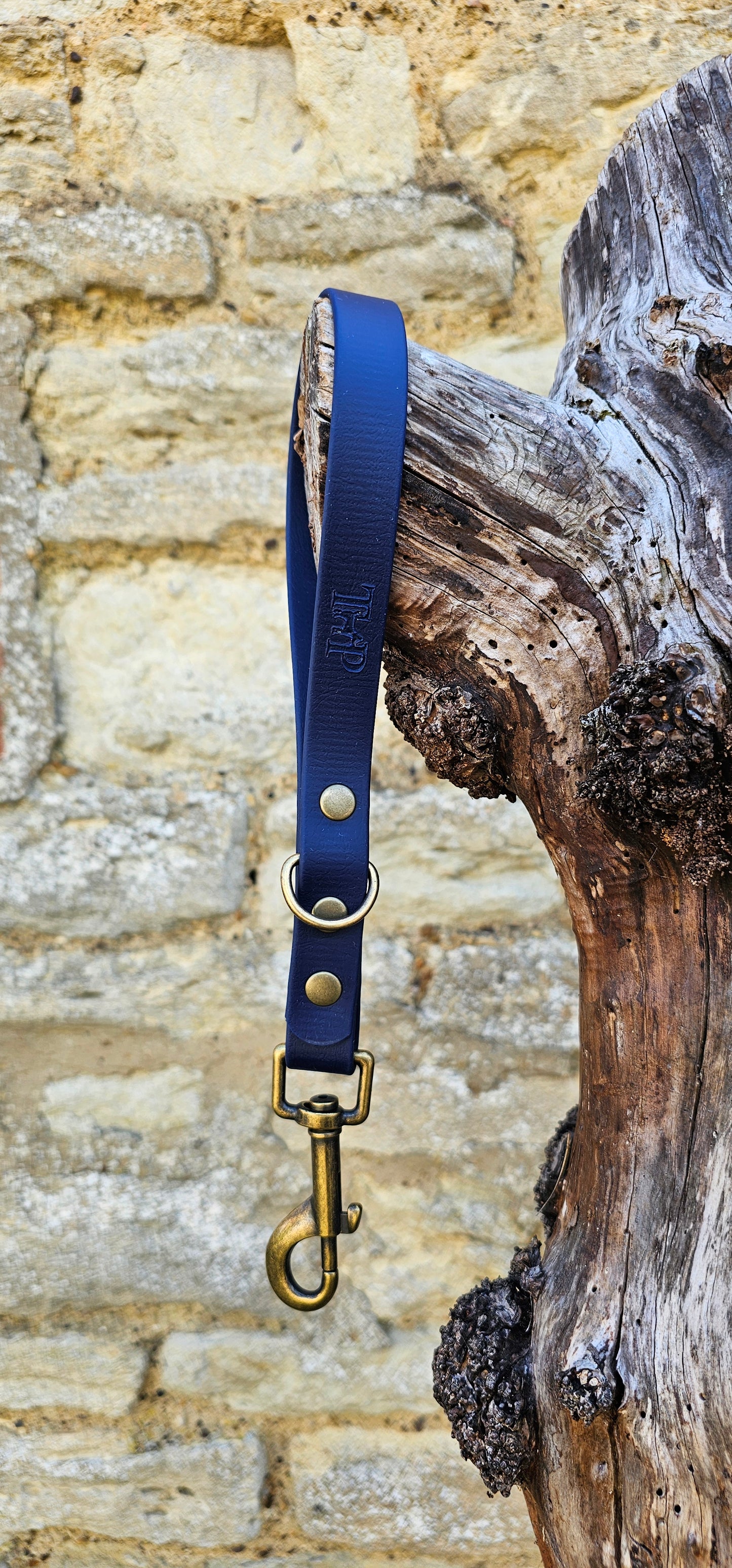 Navy - Waterproof BioThane® Traffic Handle – Dog Traffic Leash