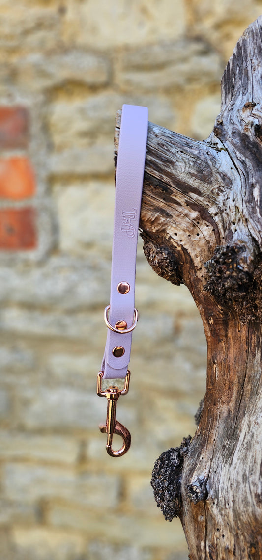 Lilac - Waterproof BioThane® Traffic Handle – Dog Traffic Leash