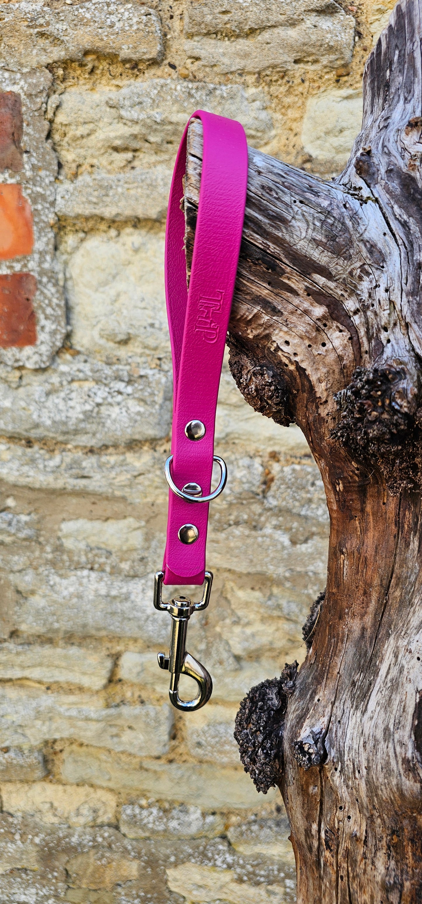 Magenta - Waterproof BioThane® Traffic Handle – Dog Traffic Leash