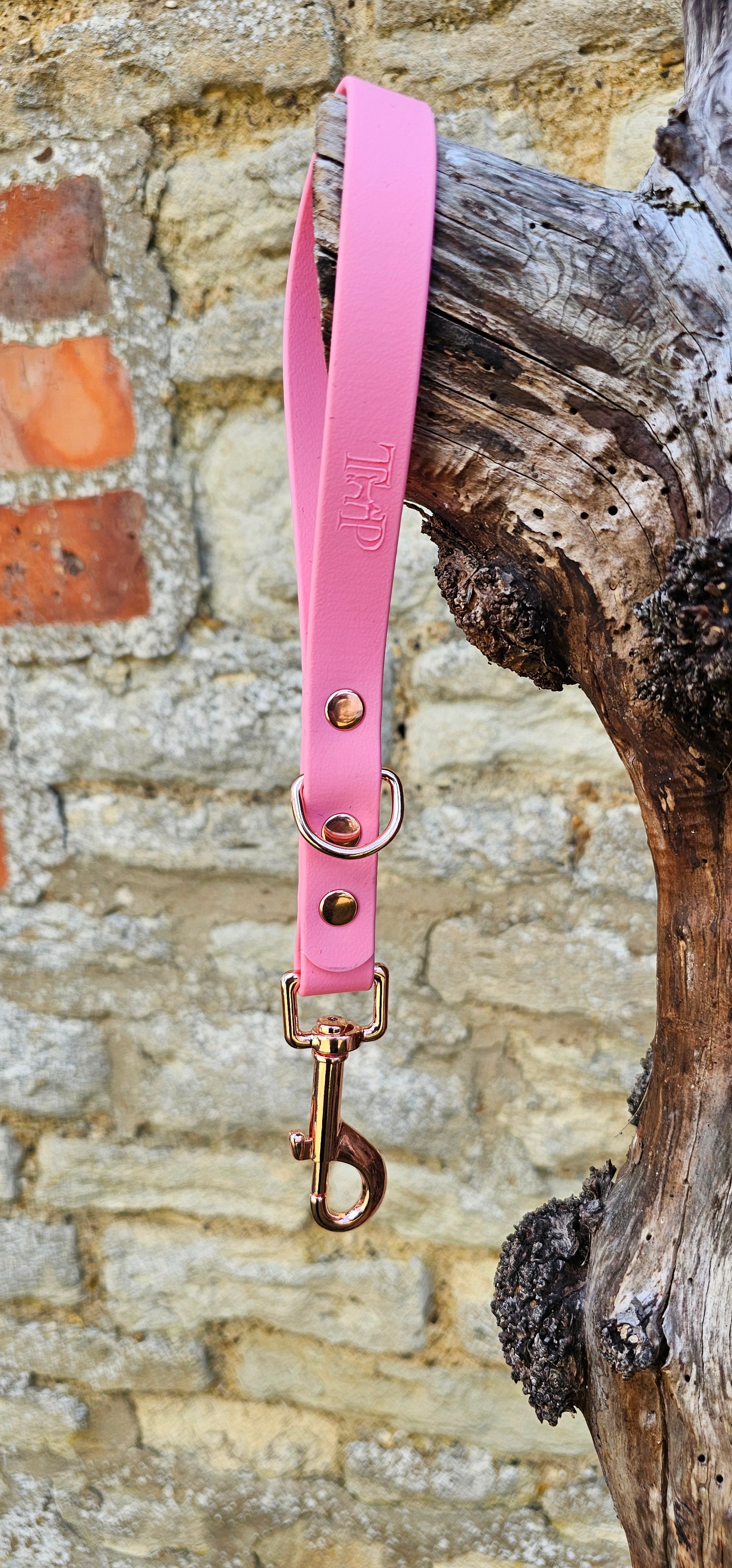 Baby Pink - Waterproof BioThane® Traffic Handle – Dog Traffic Leash