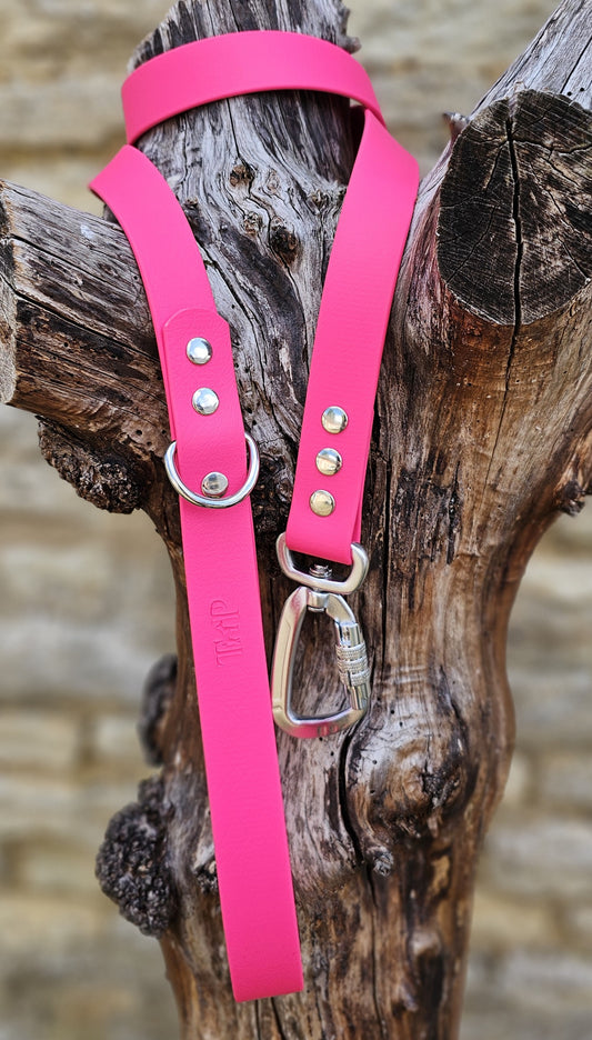 Passion Pink - Waterproof BioThane© Dog Lead