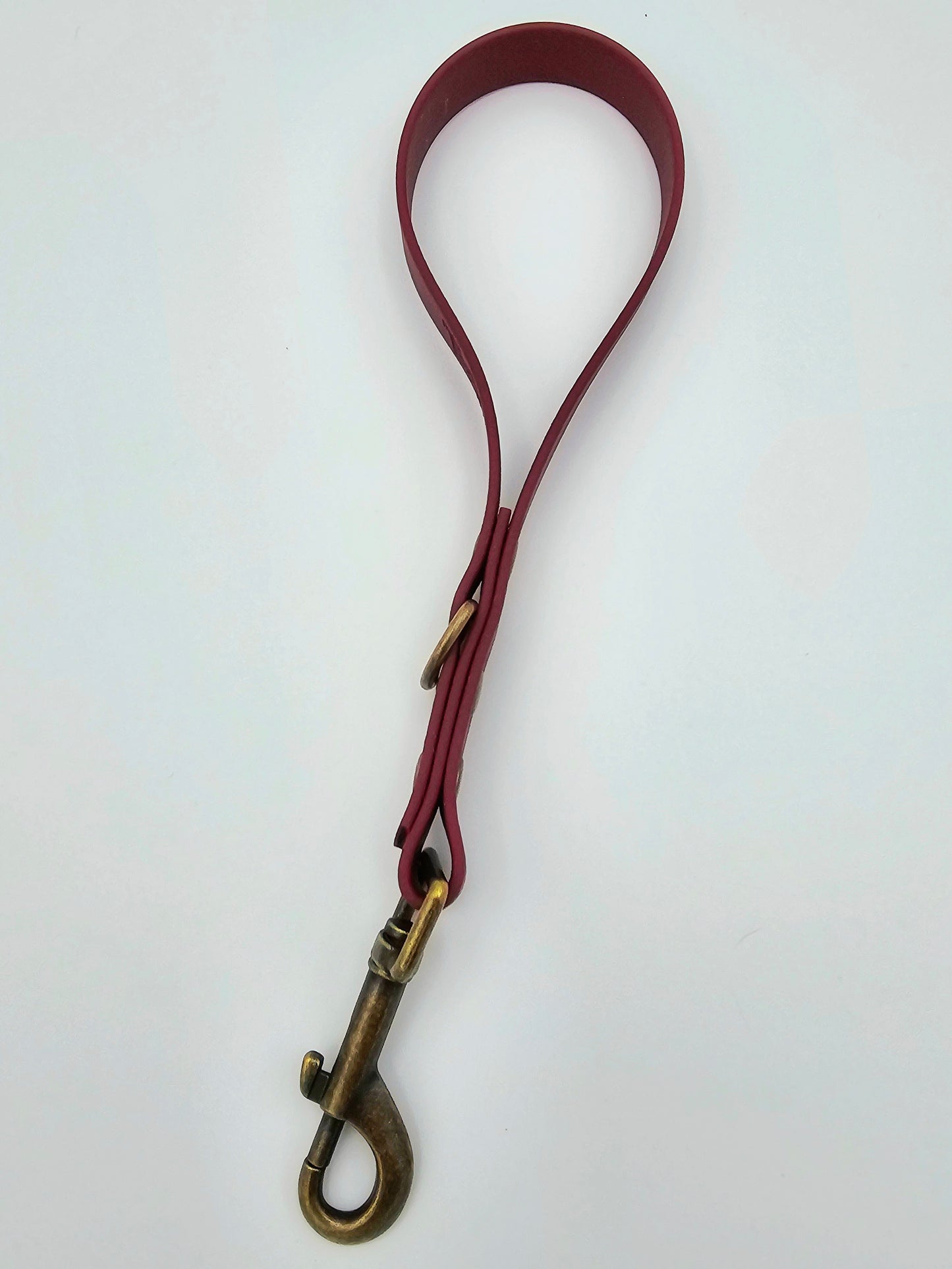 Burgundy - Waterproof BioThane® Traffic Handle – Dog Traffic Leash