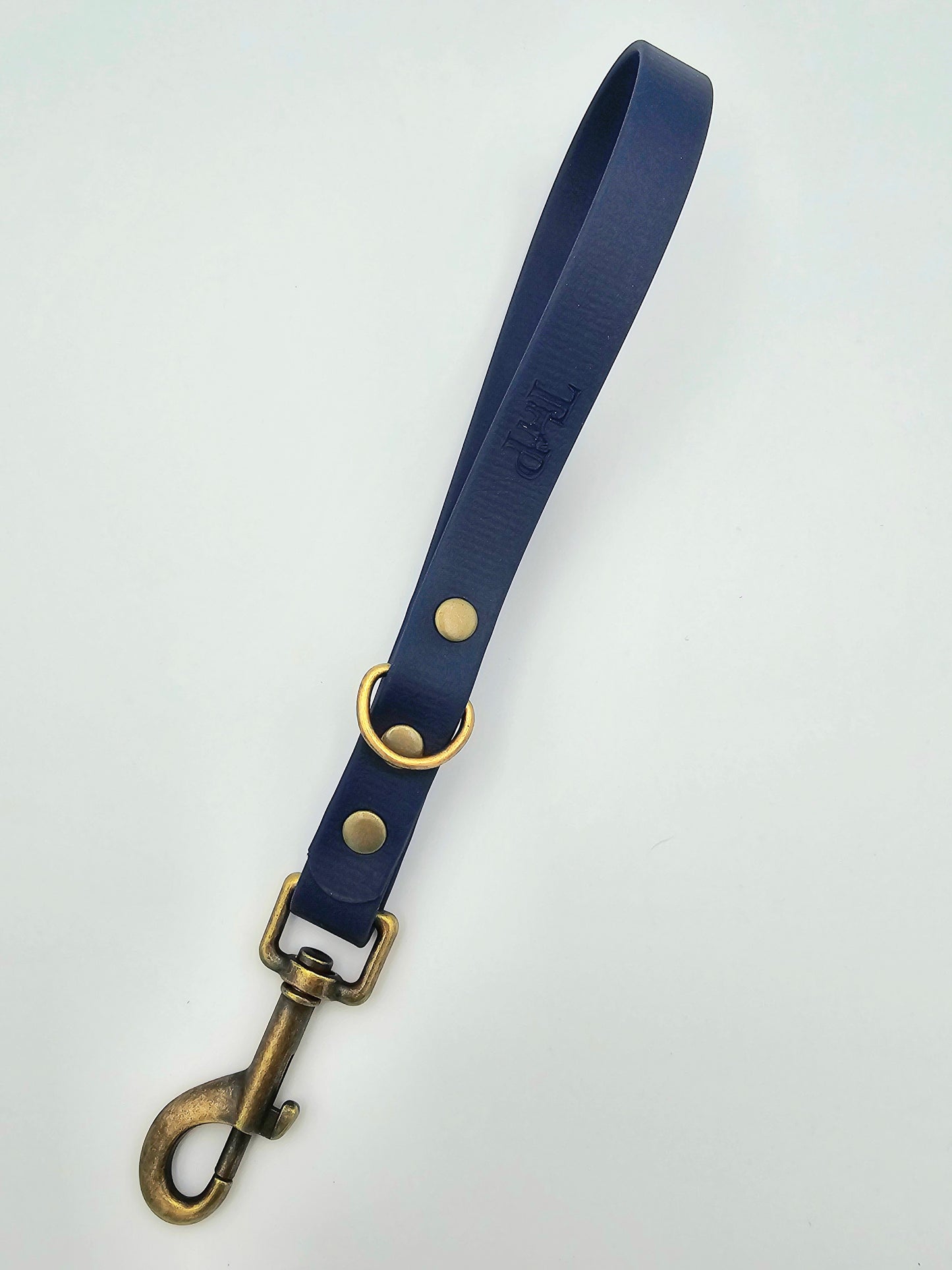 Navy - Waterproof BioThane® Traffic Handle – Dog Traffic Leash