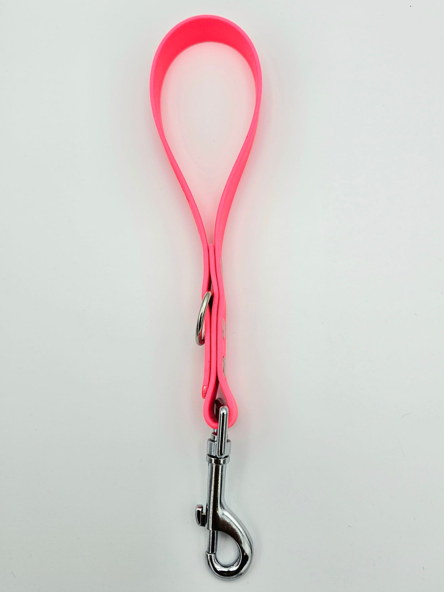 Neon Pink - Waterproof BioThane® Traffic Handle – Dog Traffic Leash