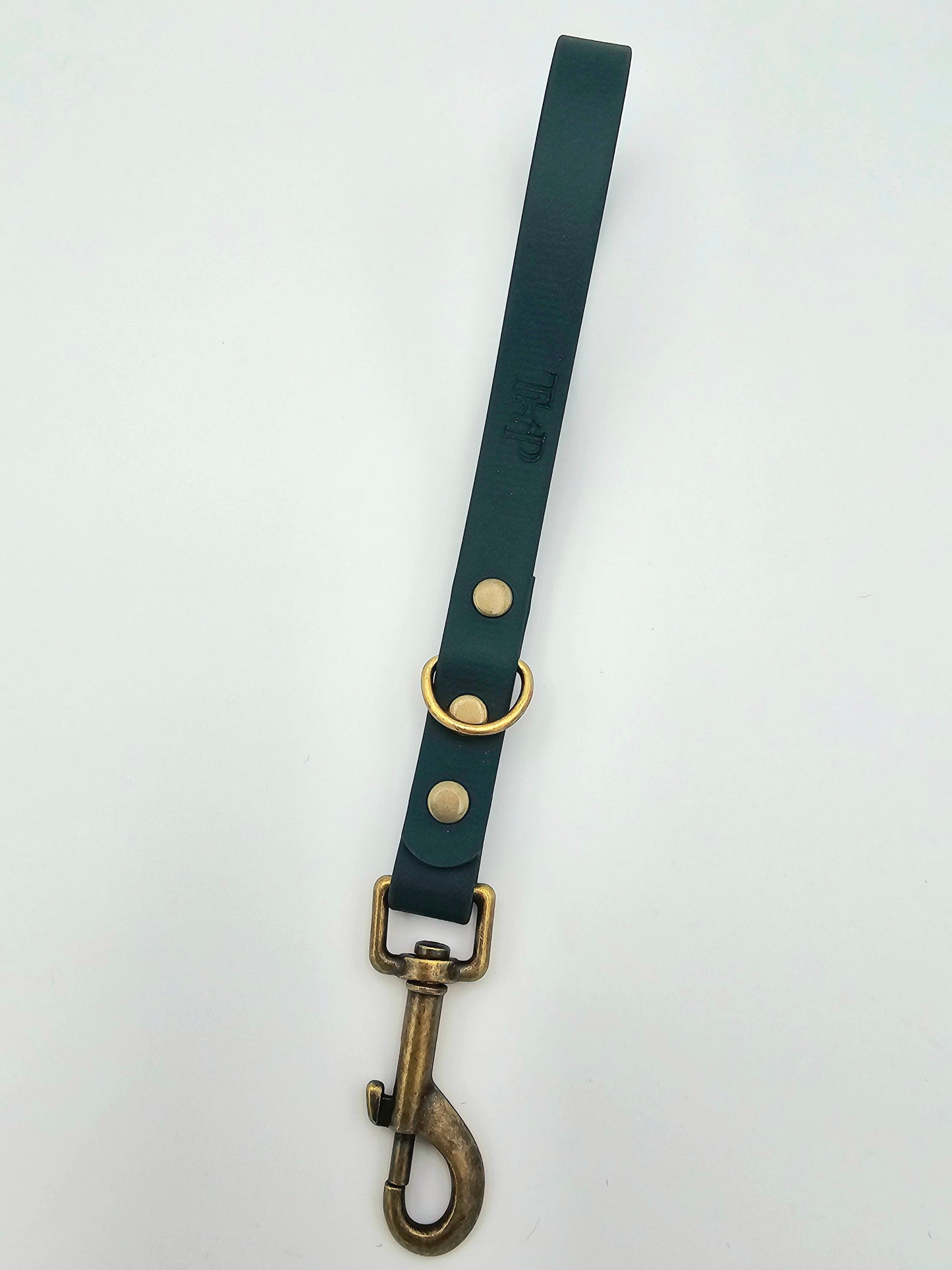 Dark Green - Waterproof BioThane® Traffic Handle – Dog Traffic Leash