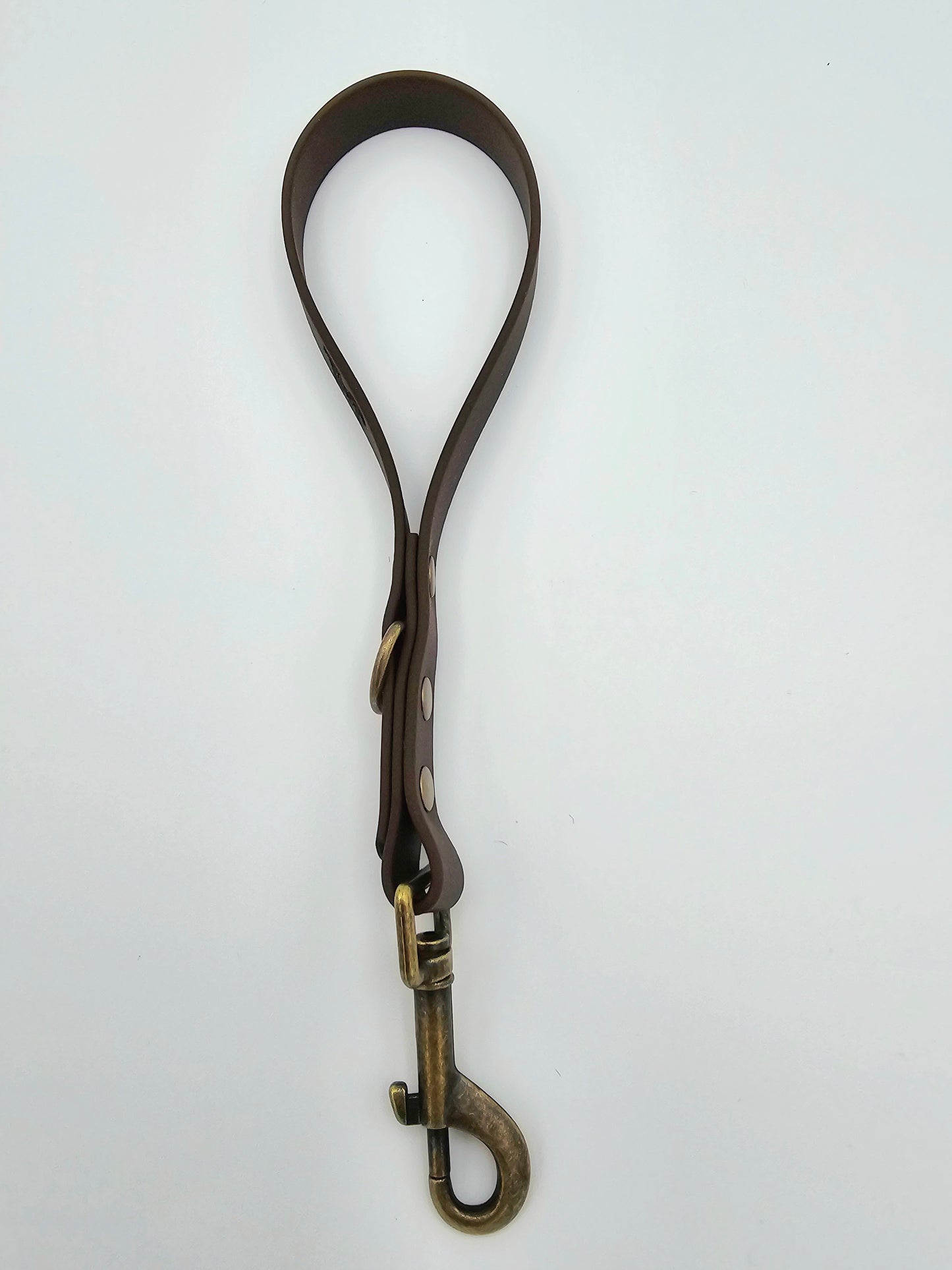 Dark Brown - Waterproof BioThane® Traffic Handle – Dog Traffic Leash