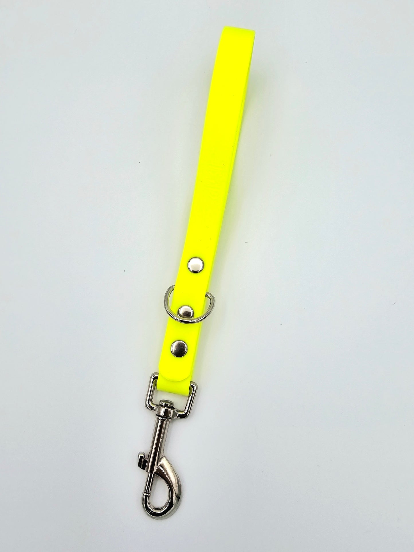 Neon Yellow - Waterproof BioThane® Traffic Handle – Dog Traffic Leash