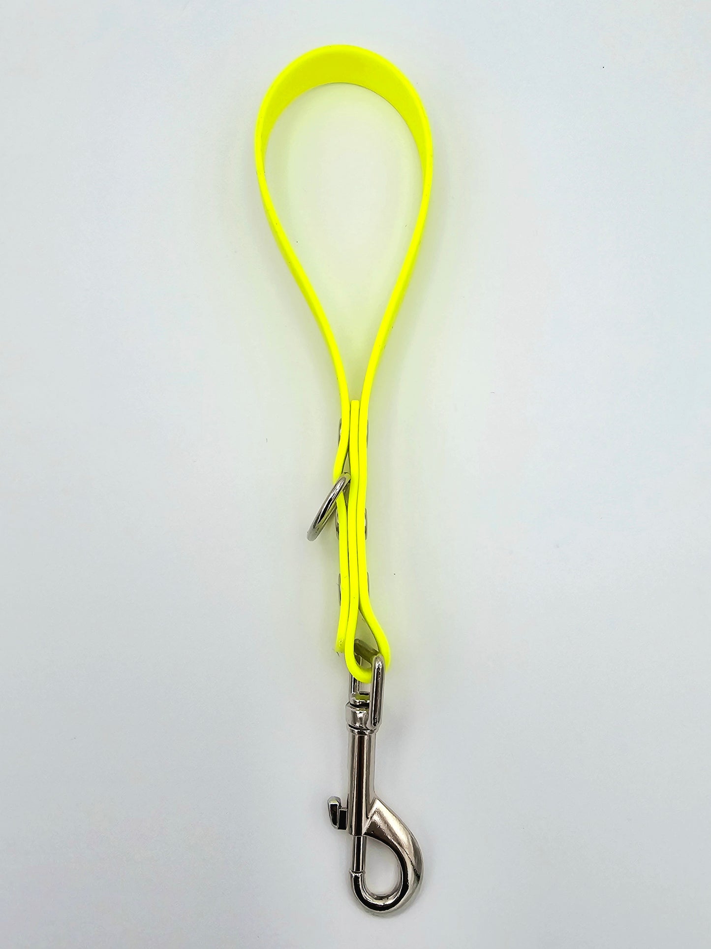 Neon Yellow - Waterproof BioThane® Traffic Handle – Dog Traffic Leash