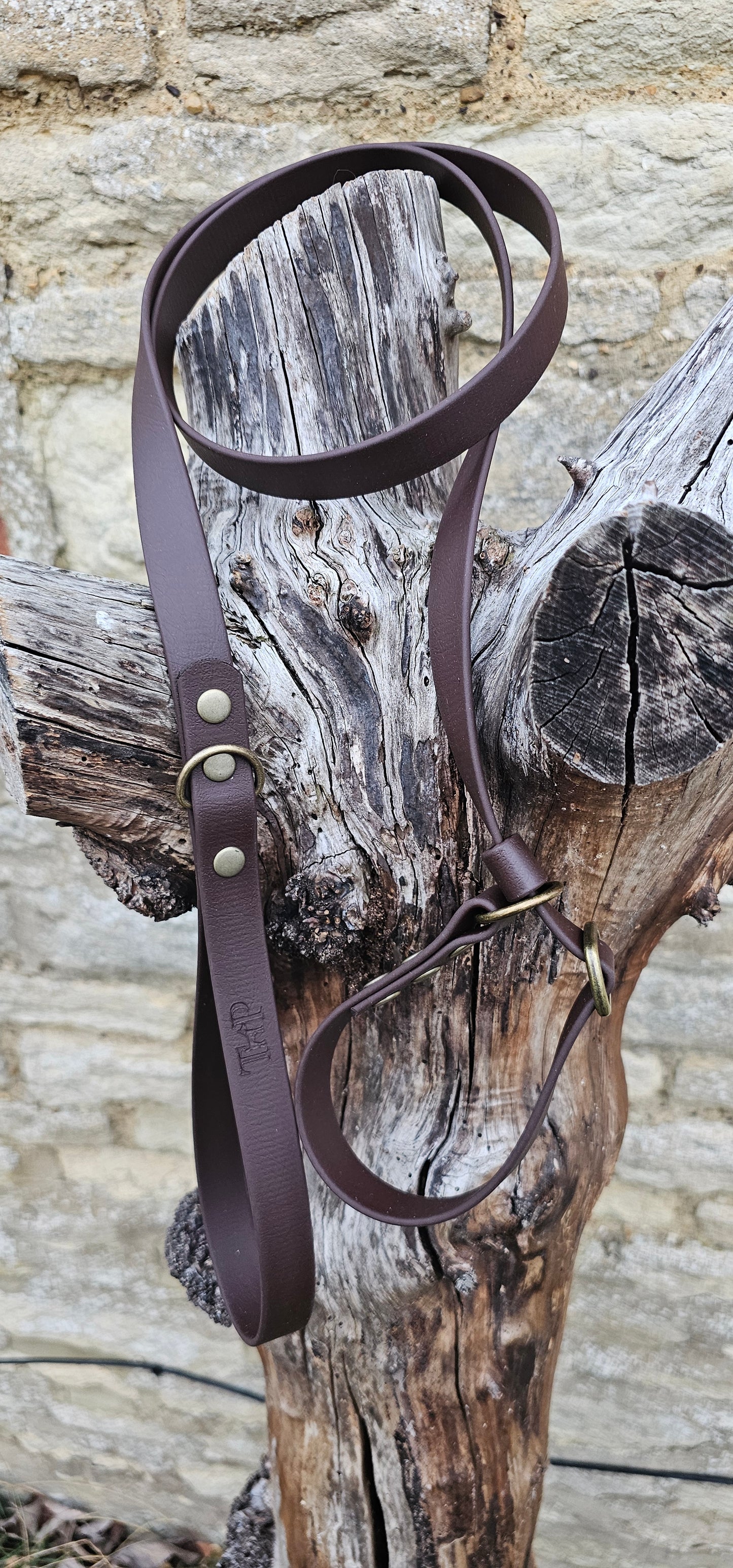Dark Brown - Waterproof BioThane© Dog Slip Lead
