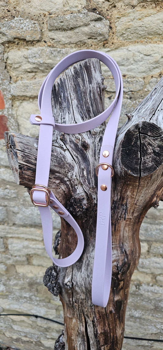 Lilac - Waterproof BioThane© Dog Slip Lead