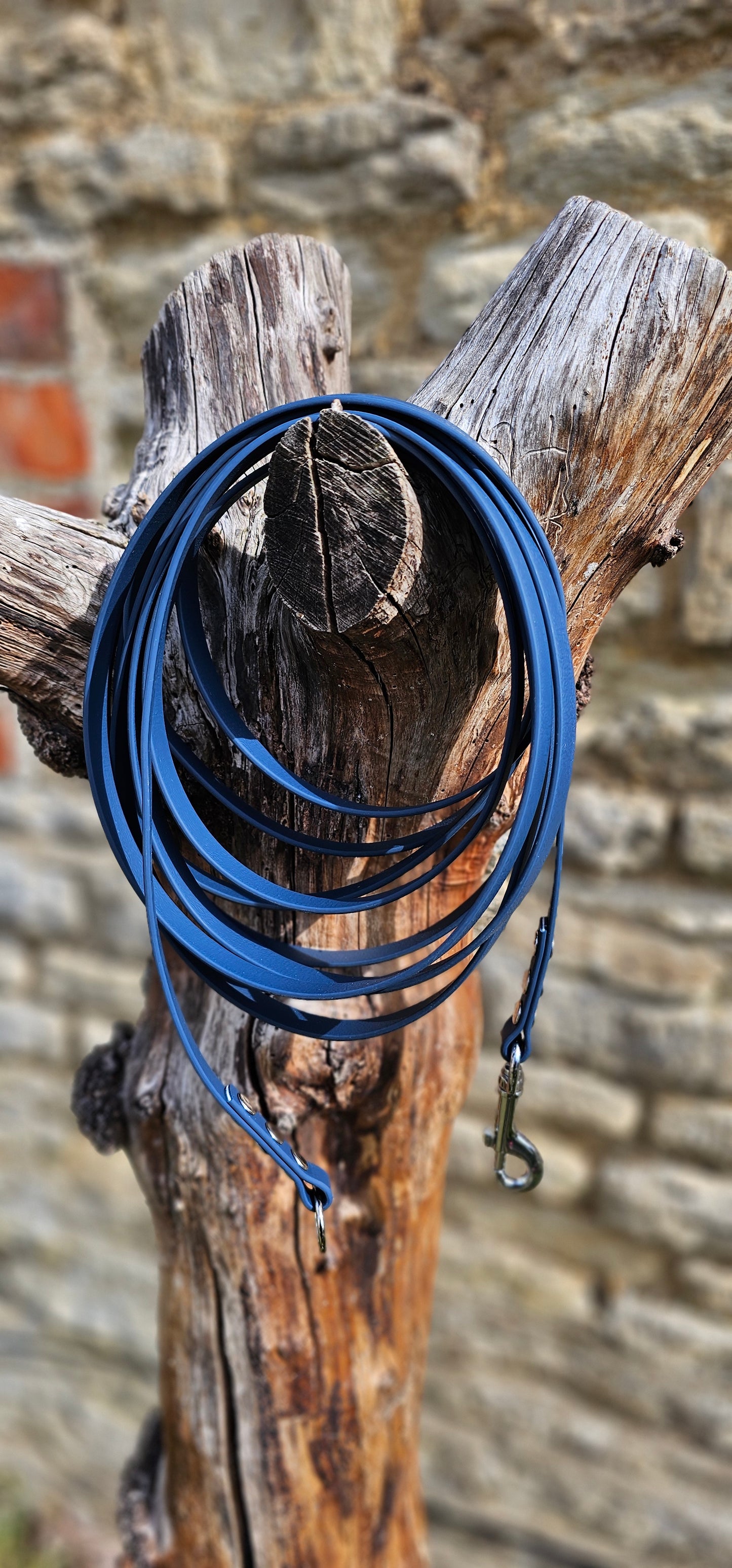 Sky Blue - Waterproof Dog Long Line Lead
