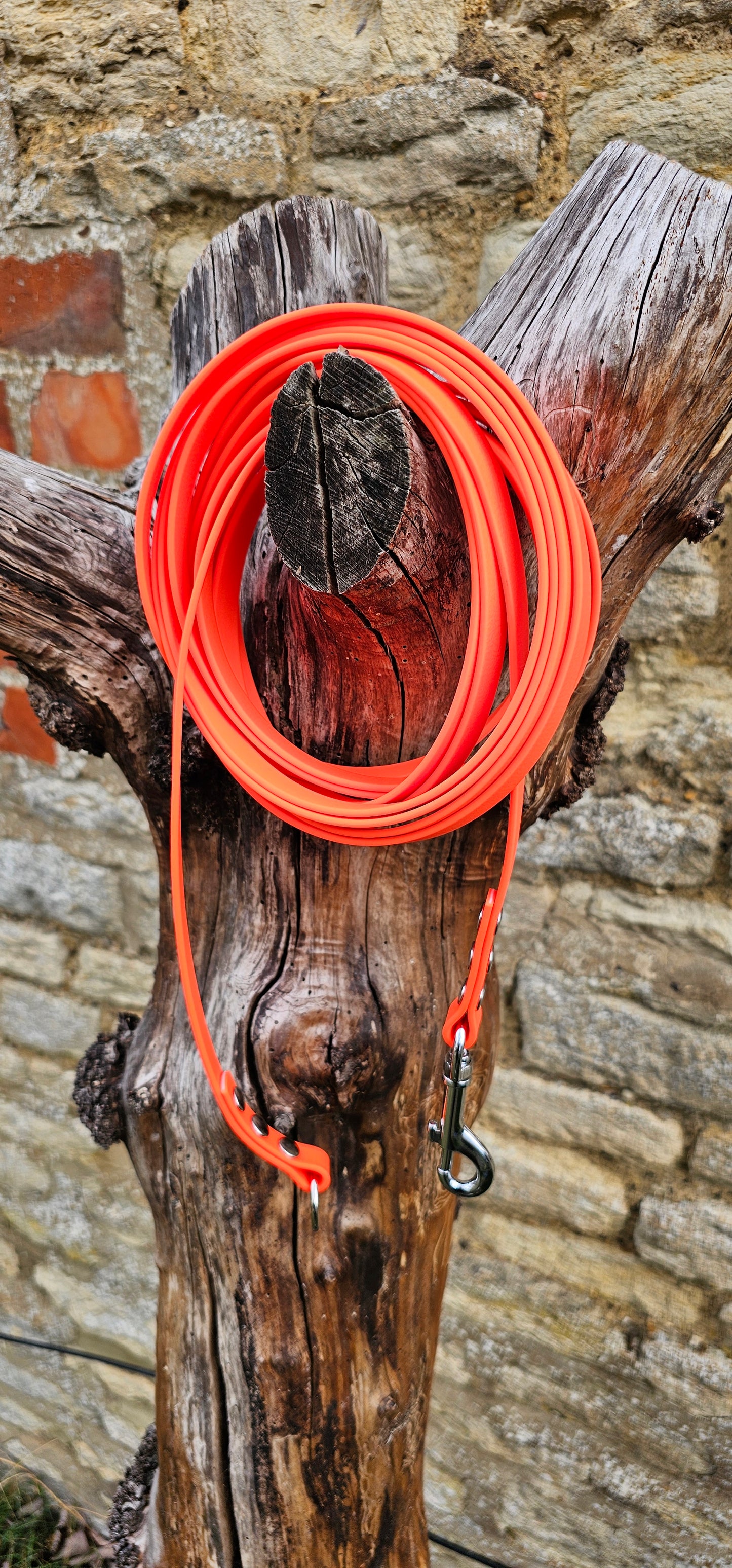 Neon Orange - Waterproof Horse Lunge Lines