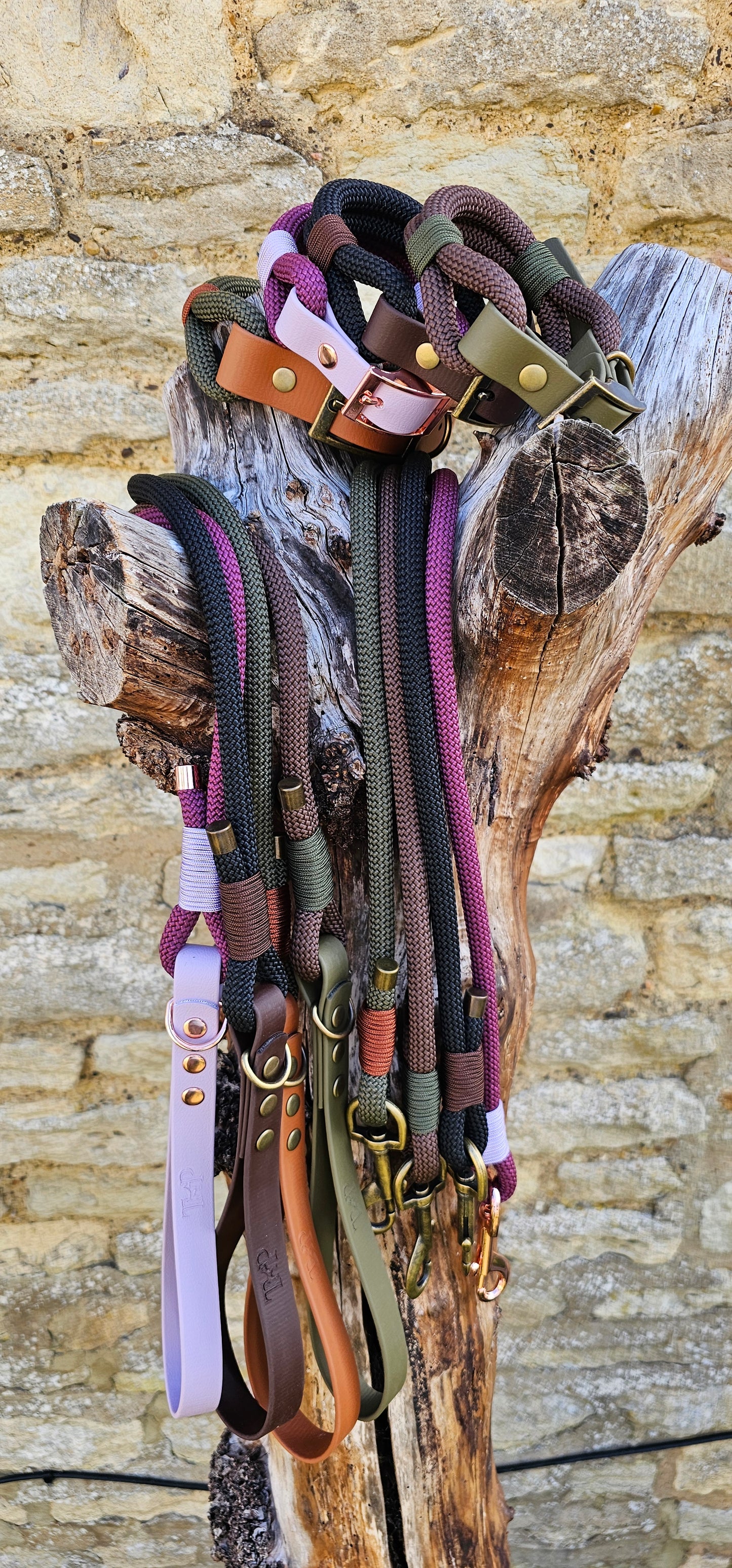 DESIGN YOUR OWN - Classic Rope Collar & Lead Bundle