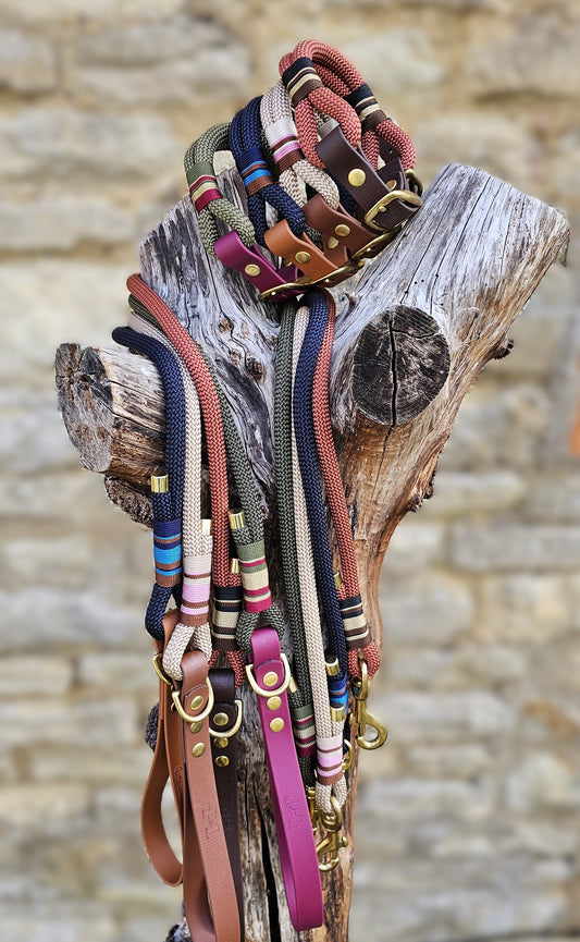 Premium Rope Collar & Lead Bundle