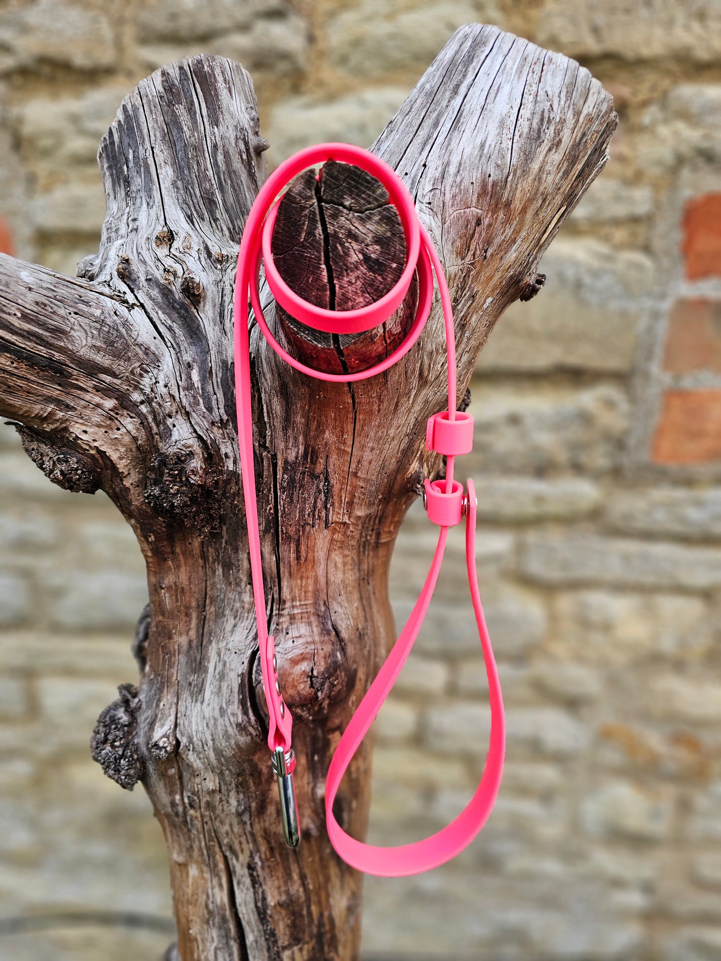 Neon Pink - Waterproof BioThane® Horse break-away Lead Lines