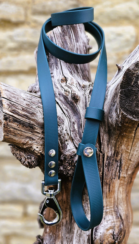 Dark Green - Waterproof BioThane® Horse break-away Lead Lines