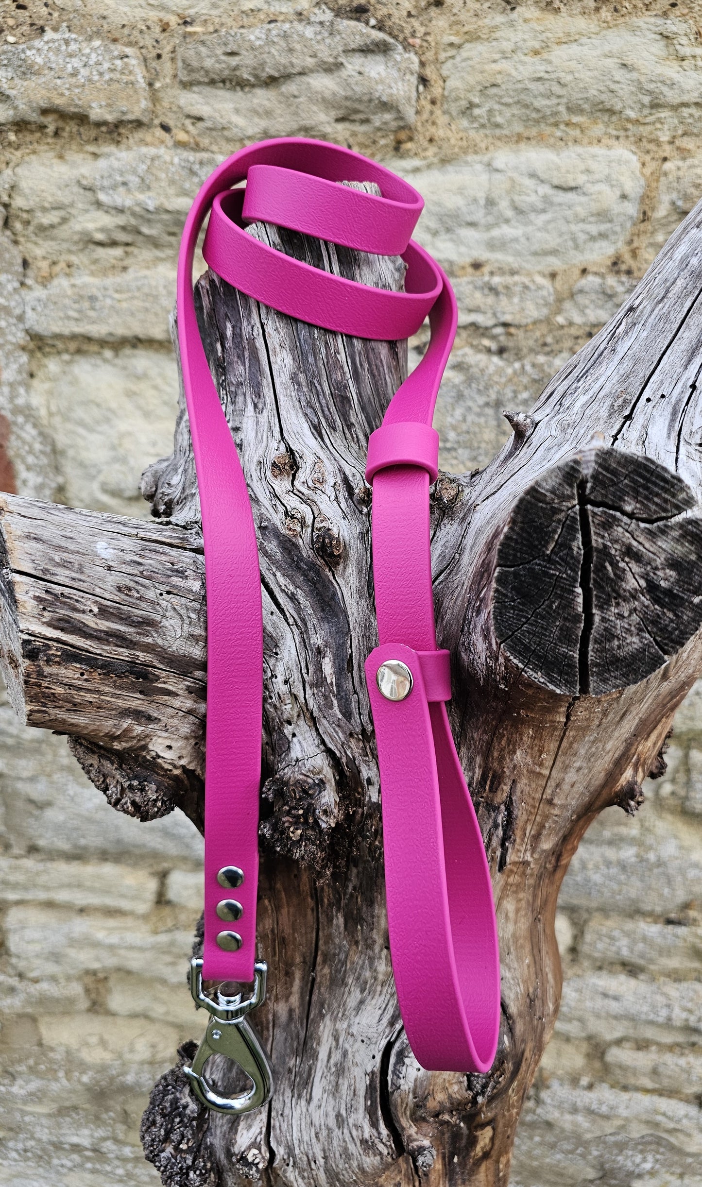 Magenta - Waterproof BioThane® Horse break-away Lead Lines