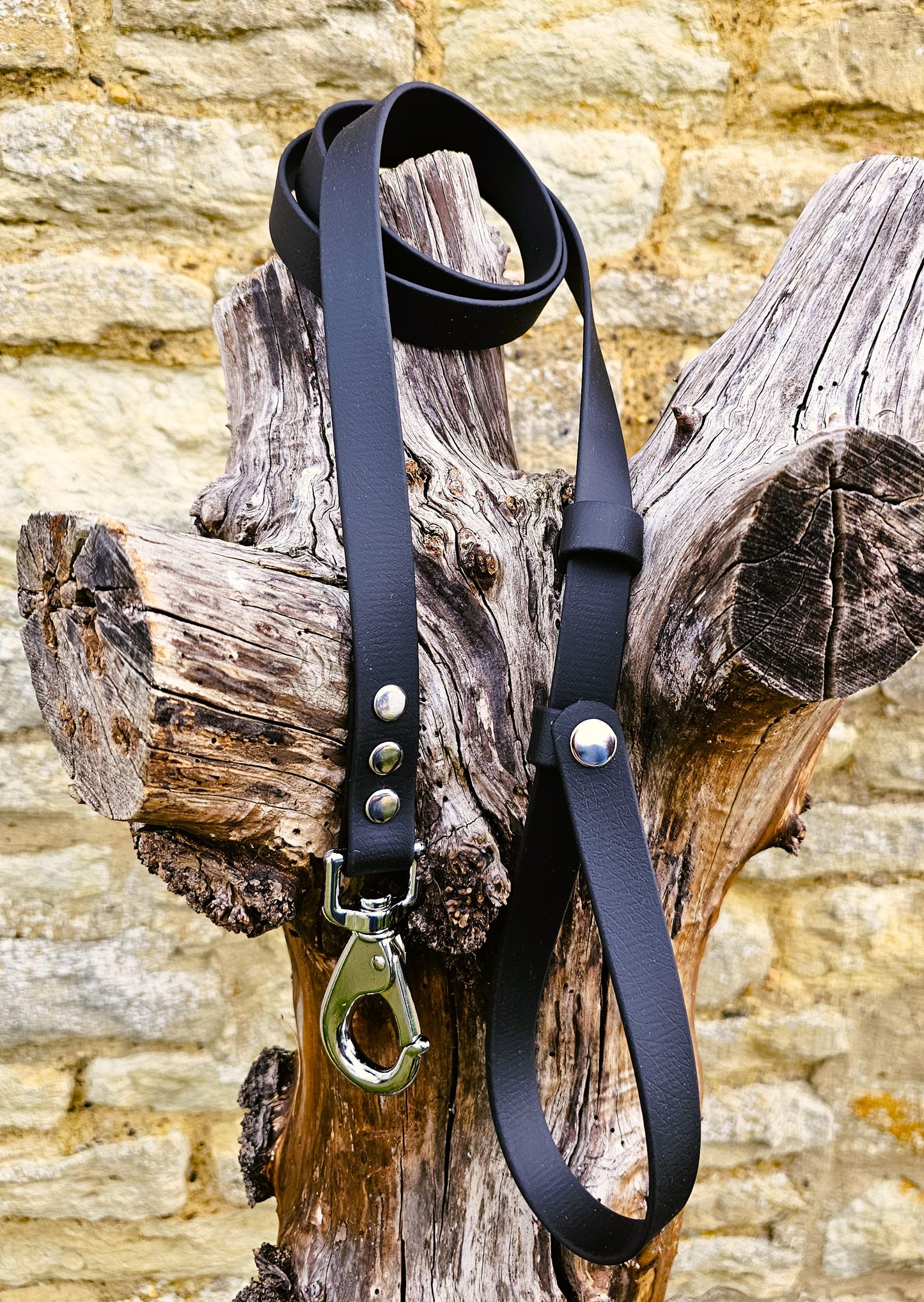 Black - Waterproof BioThane® Horse break-away Lead Lines
