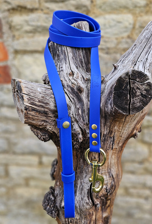 Royal Blue - Waterproof BioThane® Horse break-away Lead Lines