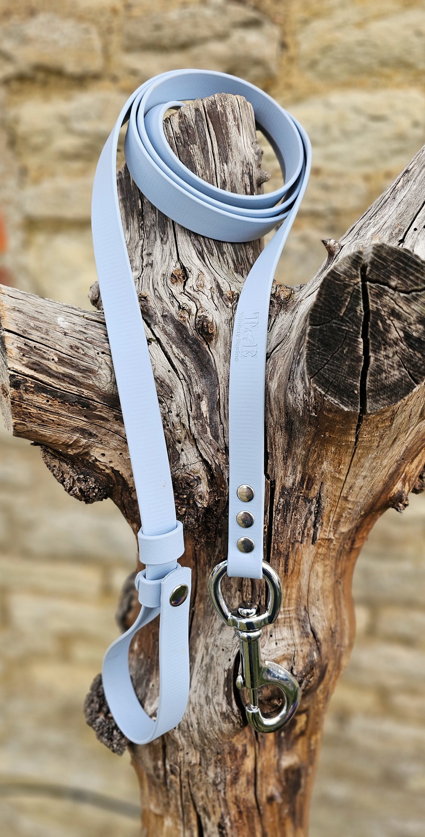 Baby Blue - Waterproof BioThane® Horse break-away Lead Lines