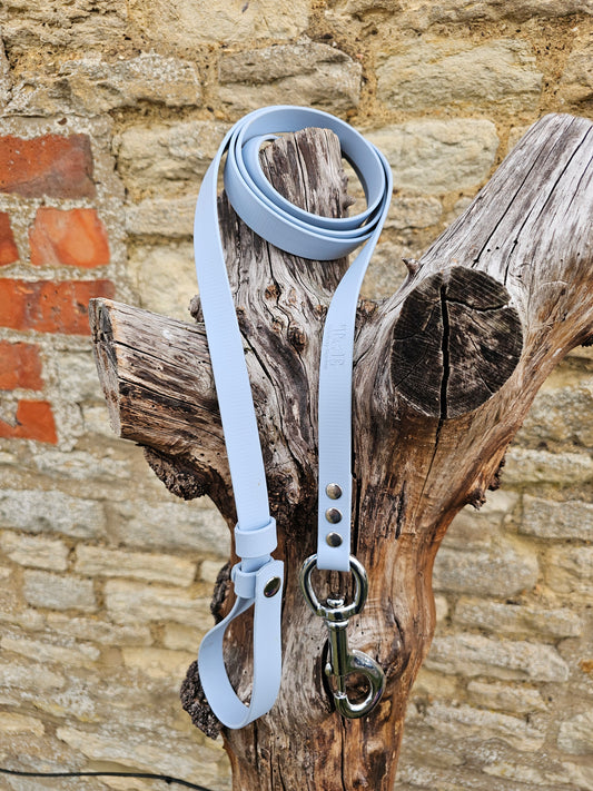 Baby Blue - Waterproof BioThane® Horse break-away Lead Lines