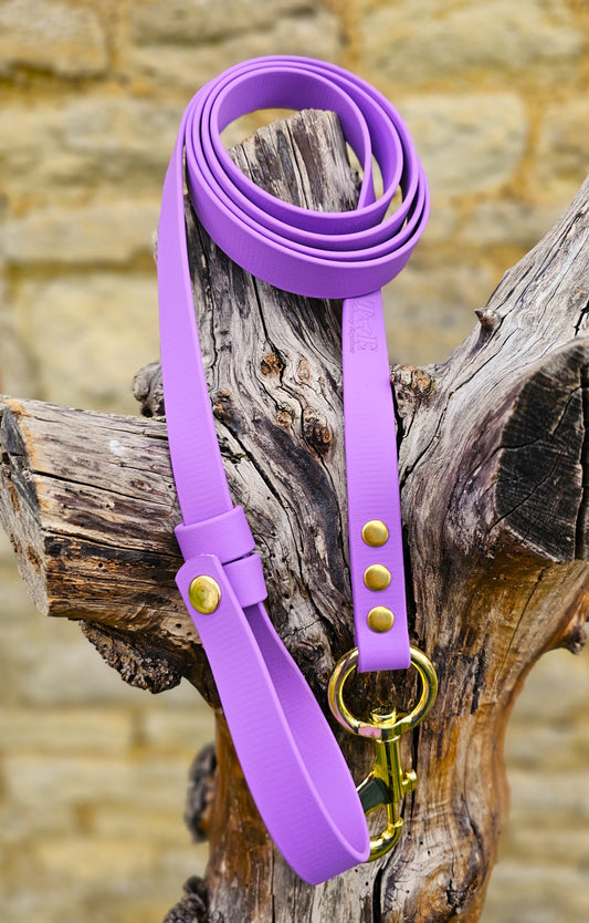 Amethyst - Waterproof BioThane® Horse break-away Lead Lines