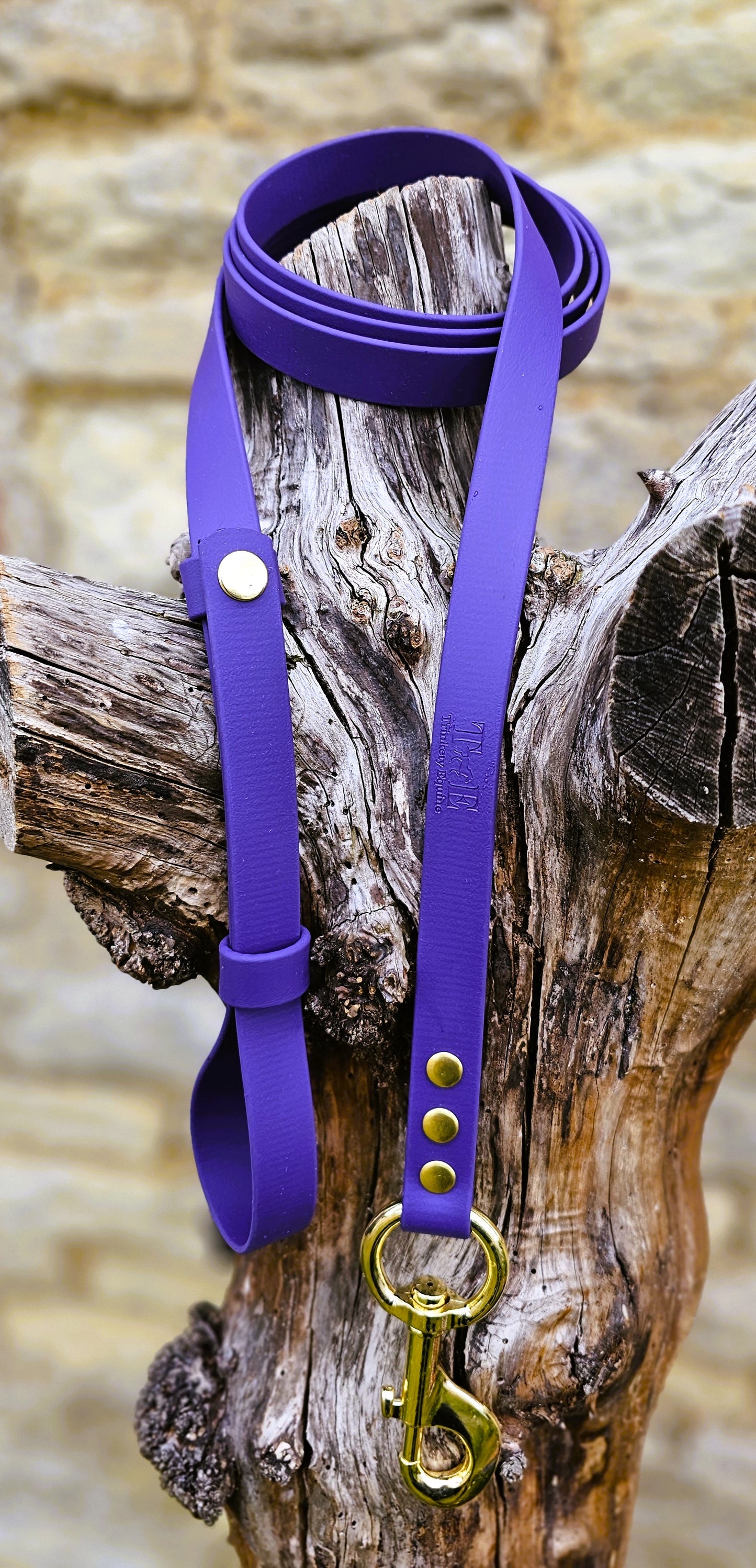 Purple - Waterproof BioThane® Horse break-away Lead Lines