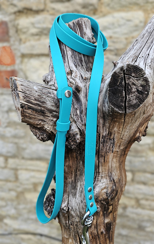 Teal - Waterproof BioThane® Horse break-away Lead Lines