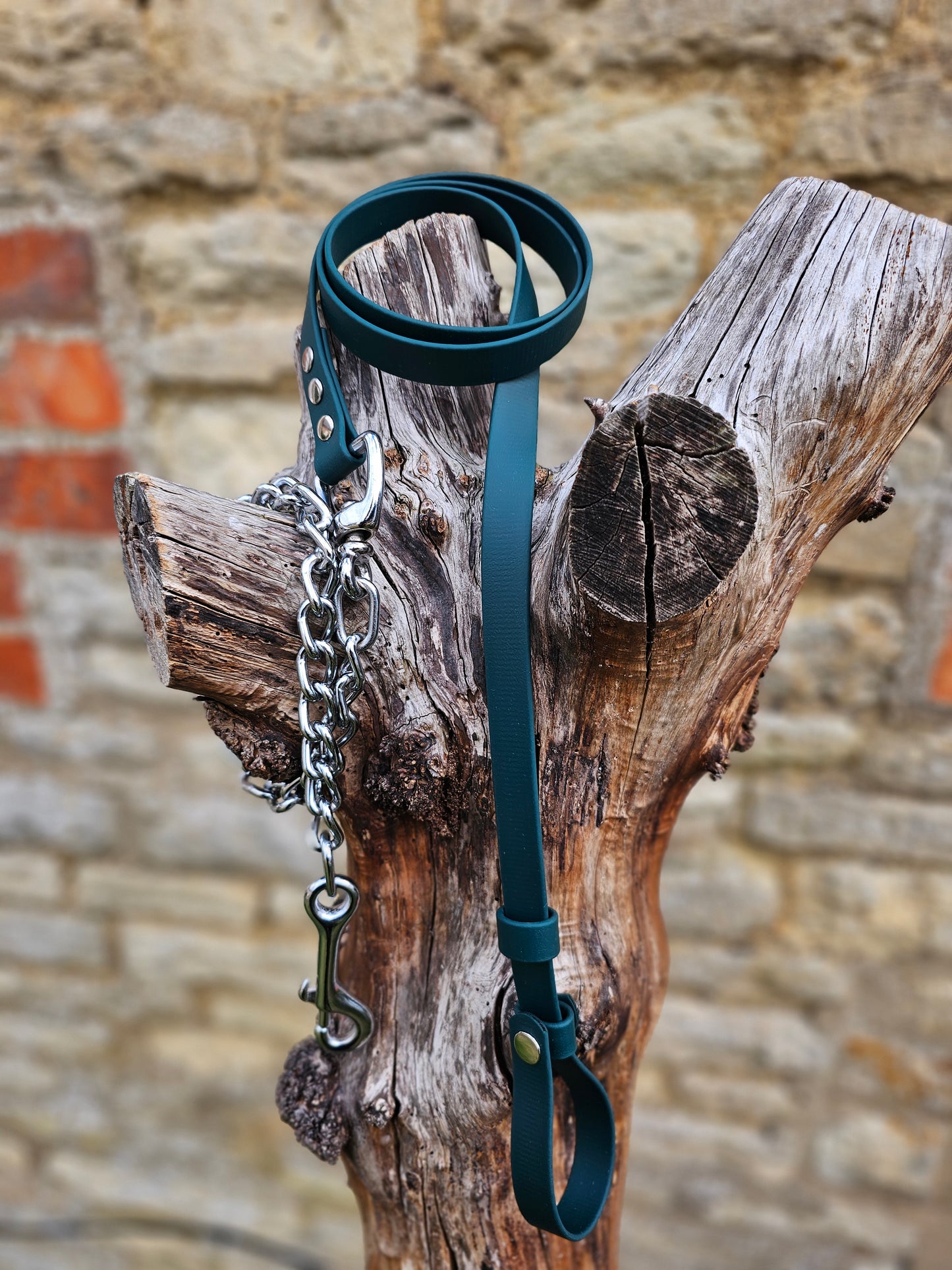 Dark Green - Waterproof BioThane® Horse break-away Lead Lines