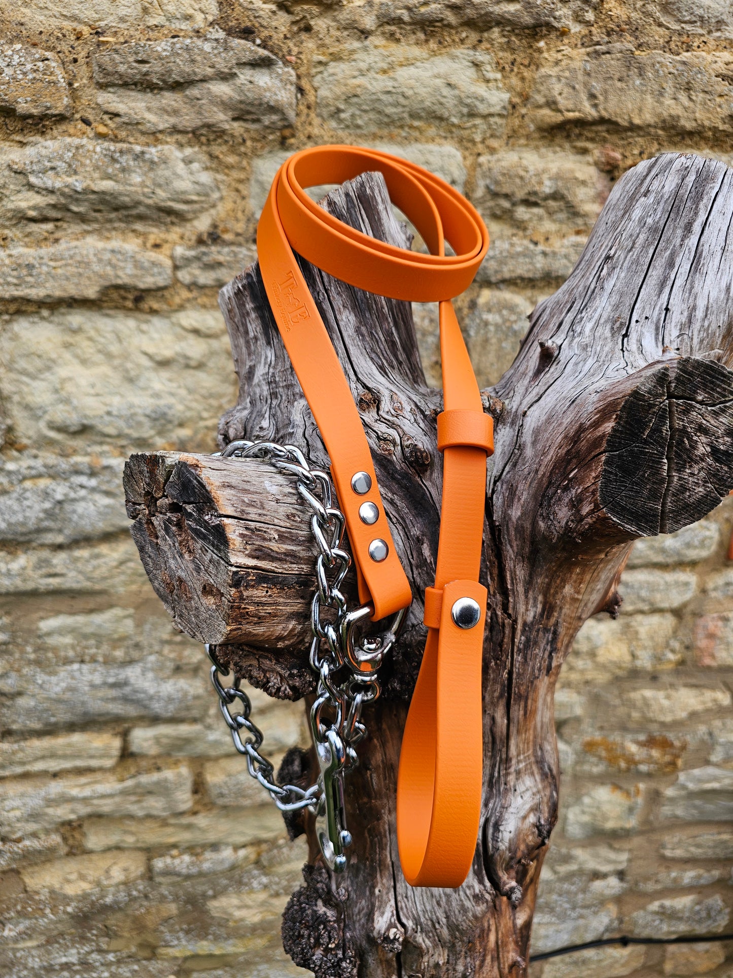 Burnt Orange - Waterproof BioThane® Horse break-away Lead Lines