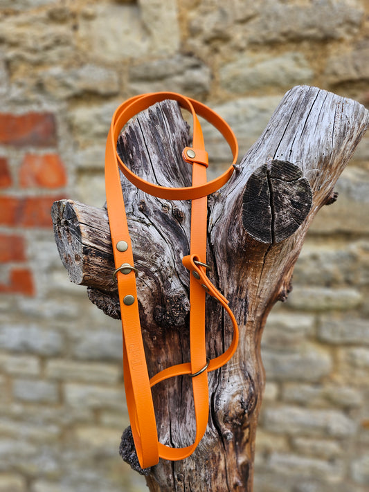 Burnt Orange - Waterproof BioThane© Dog Figure8 Lead