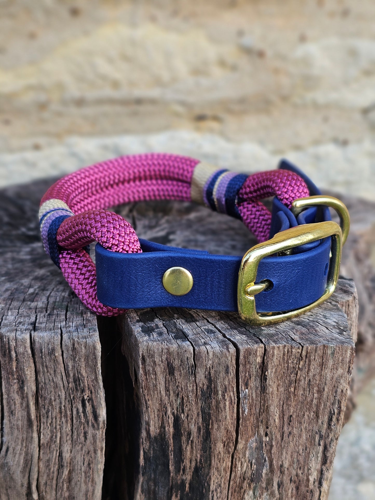 Oxford - Premium Rope BioThane® Dog Collar