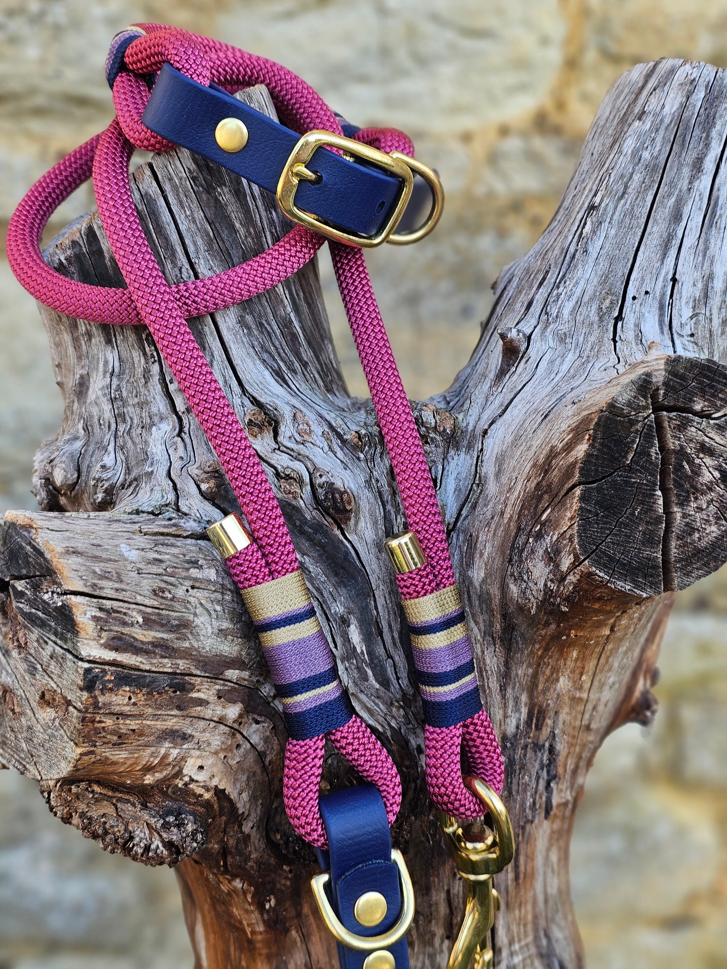 DESIGN YOUR OWN - Premium Rope Collar & Lead Bundle