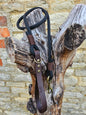 BLACK & DARK BROWN - Classic Rope BioThane® Dog Lead