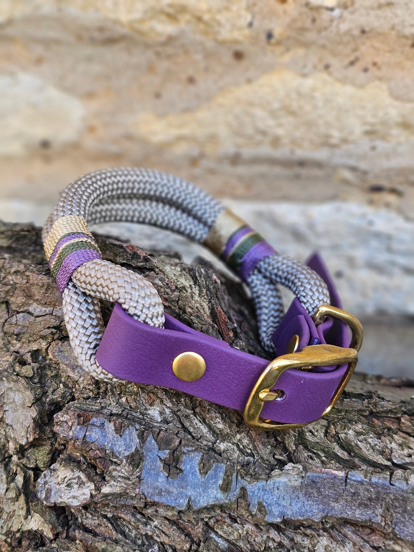 Henley - Premium Rope BioThane® Dog Collar
