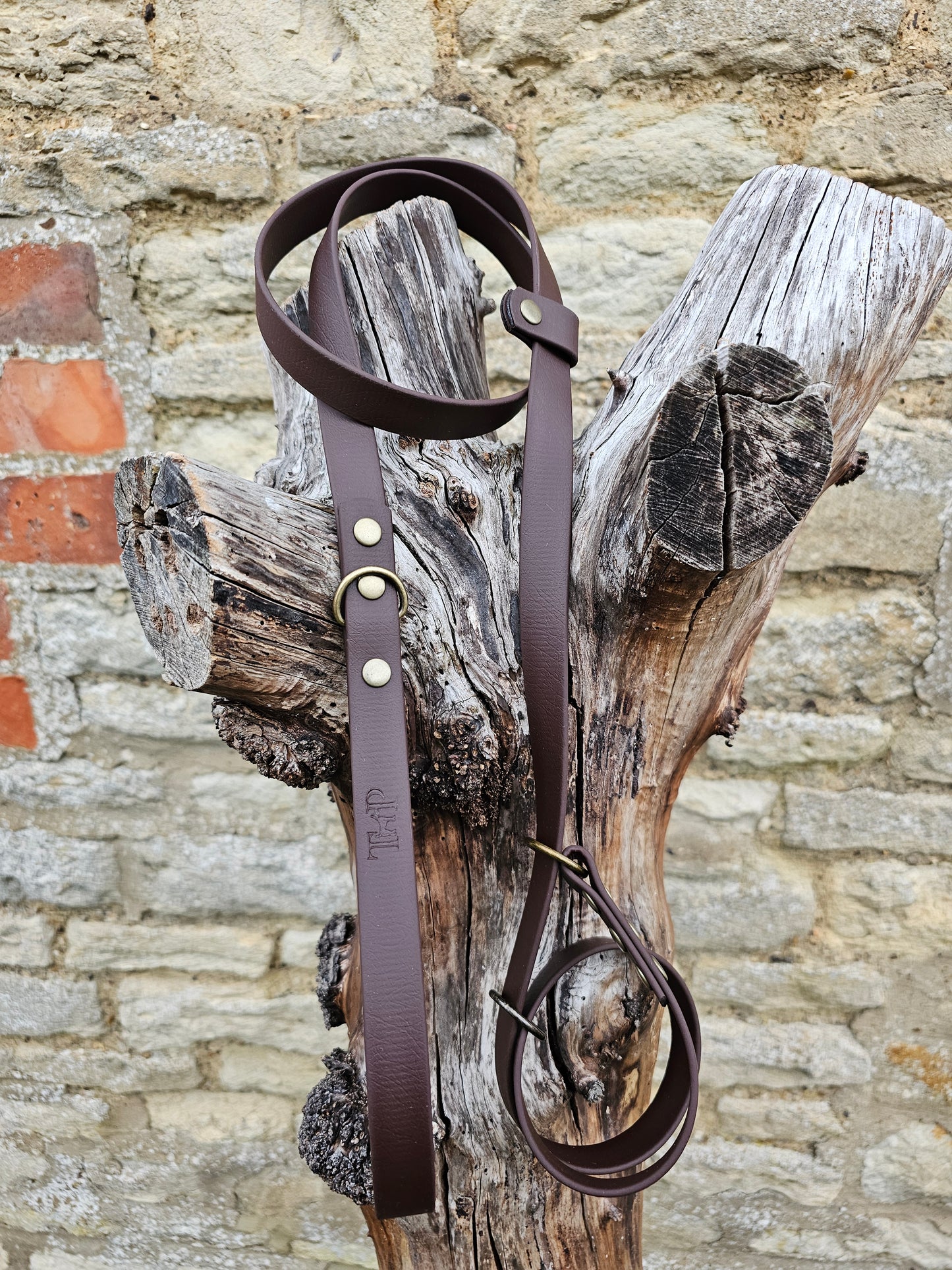 Dark Brown - Waterproof BioThane© Dog Figure8 Lead