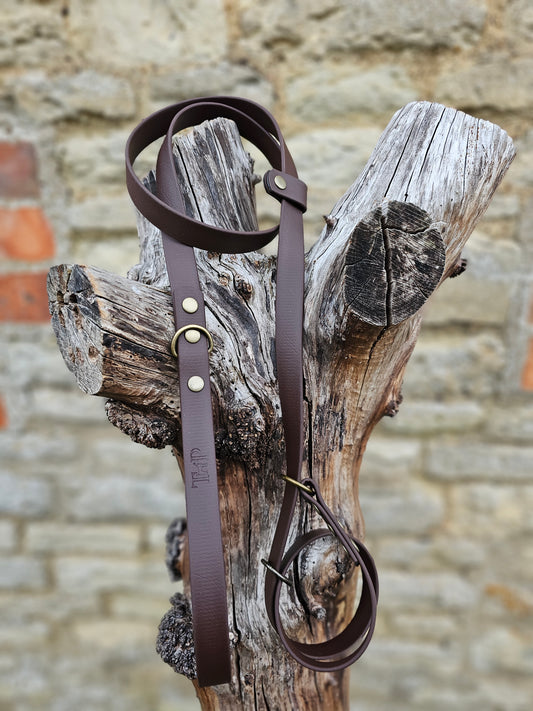 Dark Brown - Waterproof BioThane© Dog Figure8 Lead