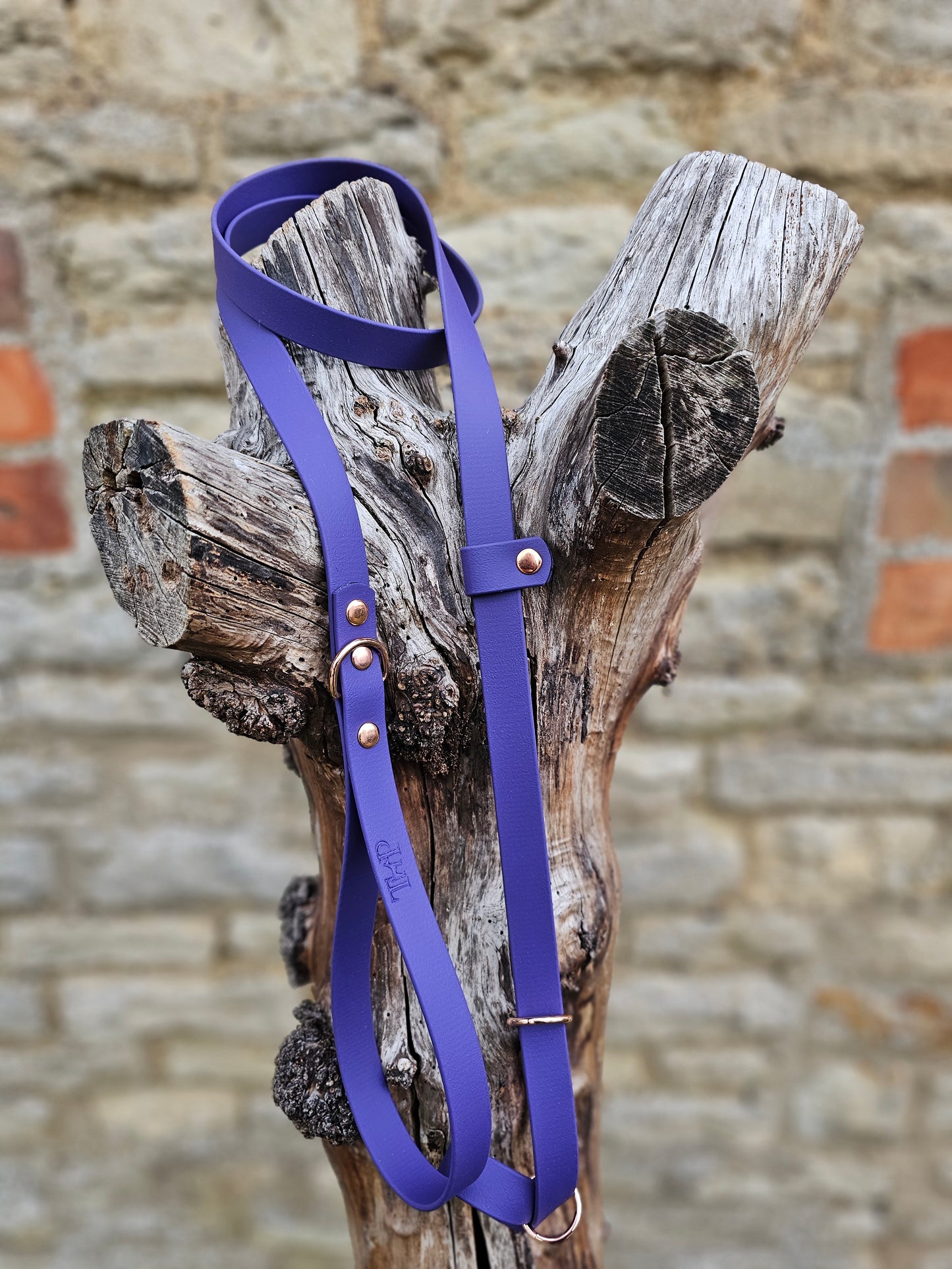 Purple - Waterproof BioThane© Dog Figure8 Lead