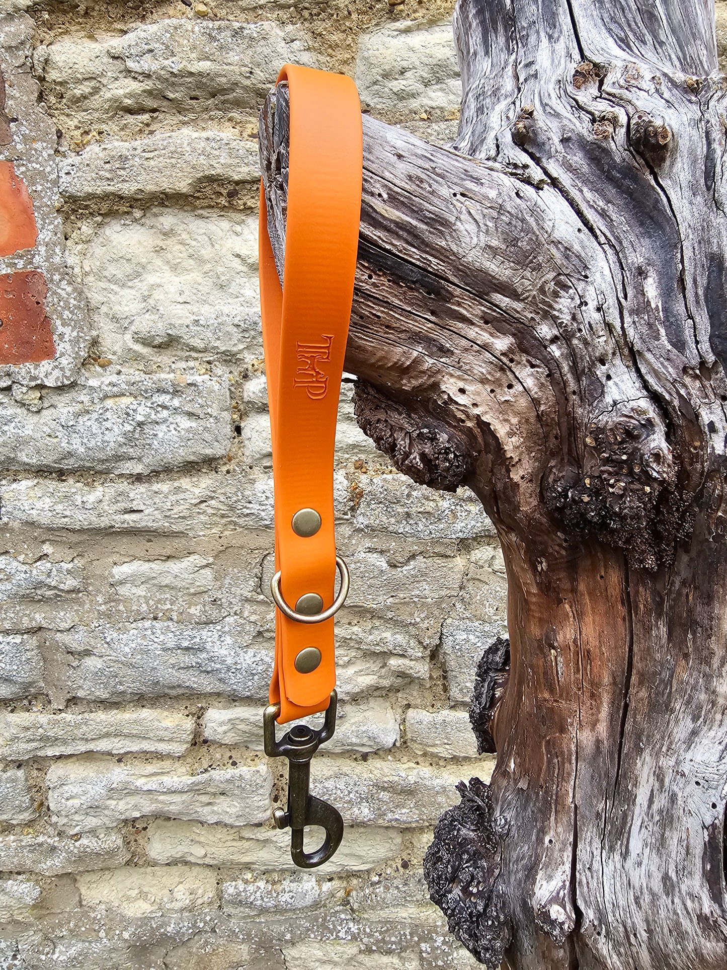 Burnt Orange - Waterproof BioThane® Traffic Handle – Dog Traffic Leash