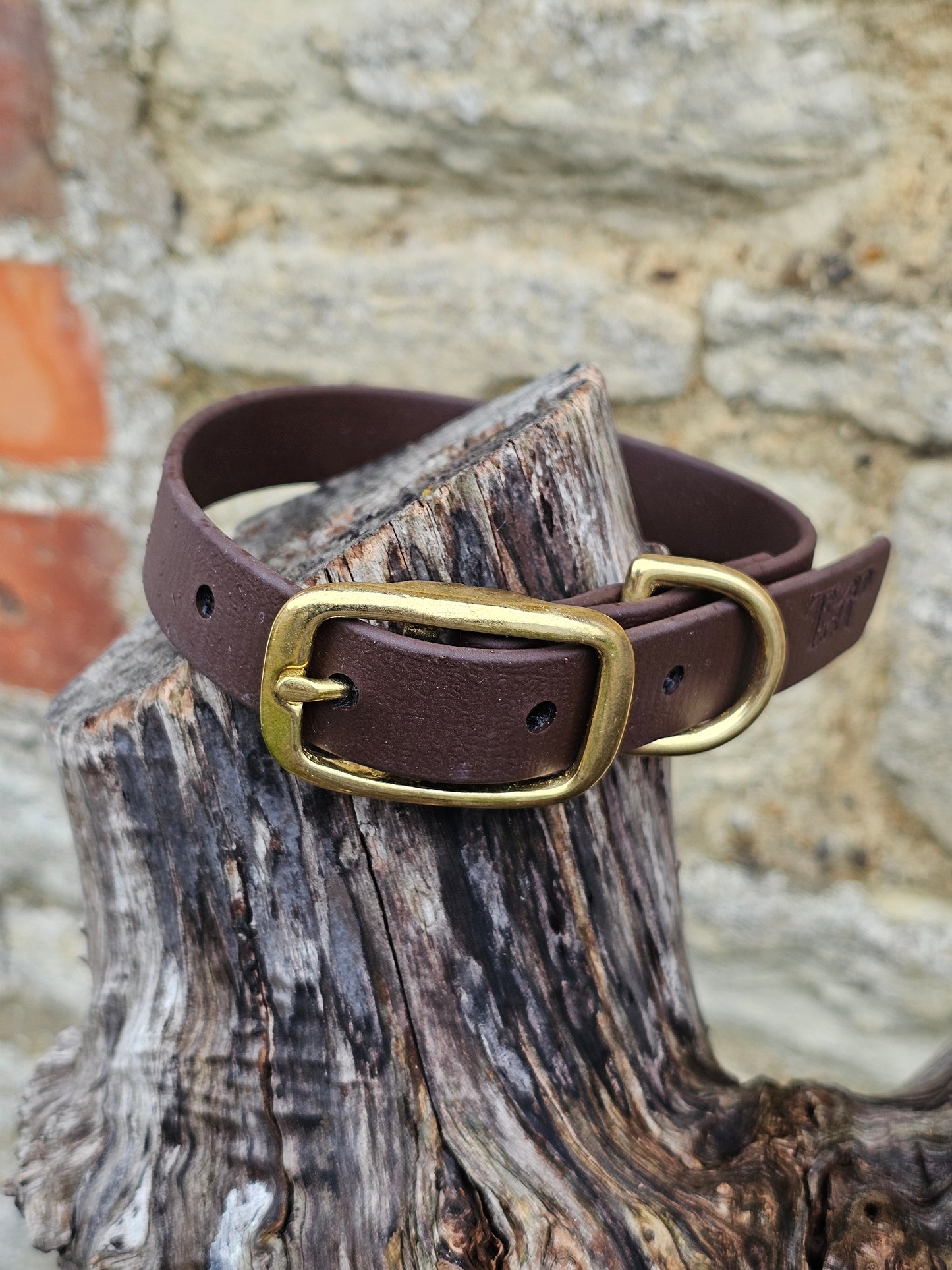 Dark Brown - Waterproof BioThane© Dog Collar
