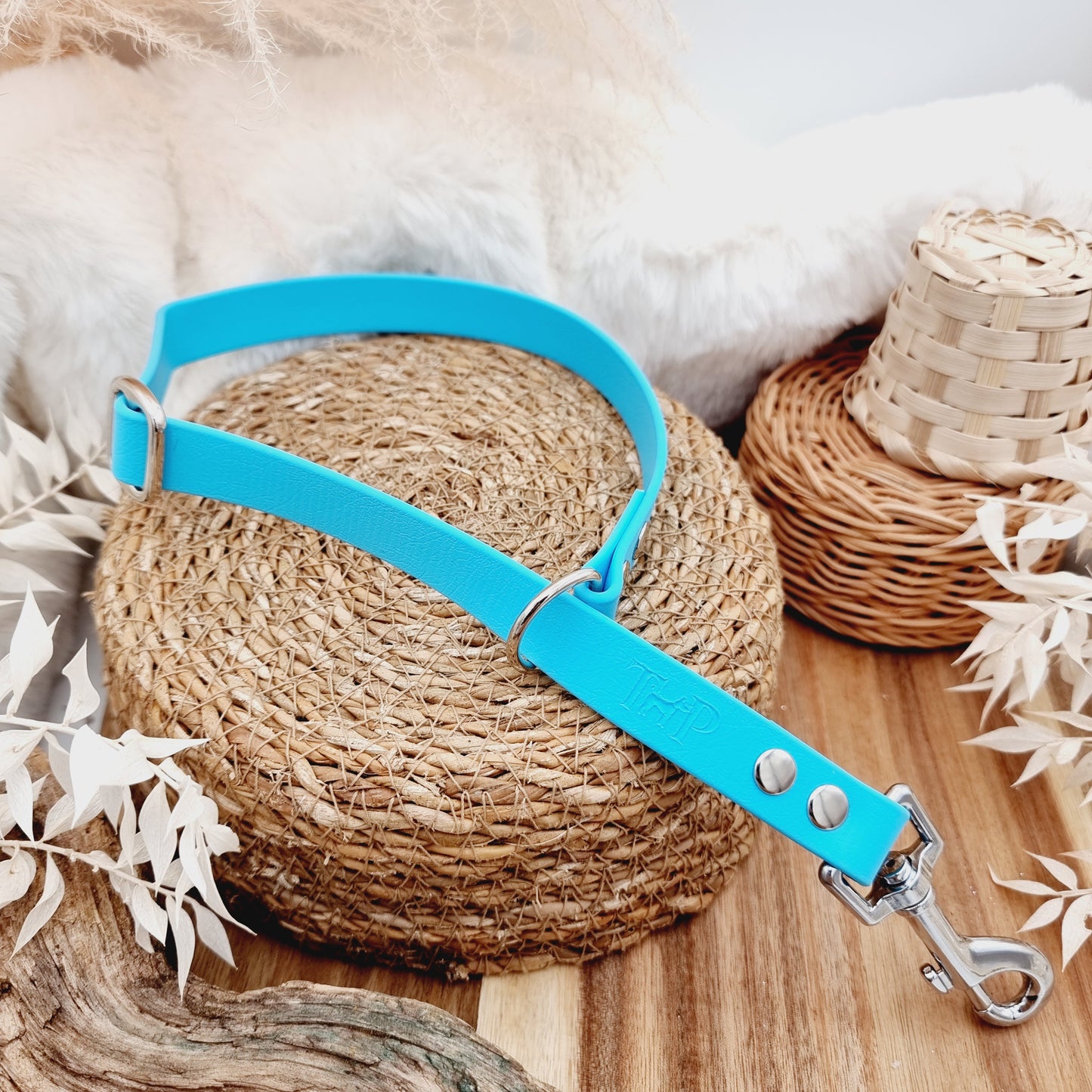 Waterproof BioThane Dog Grooming Collar / Neck Strap
