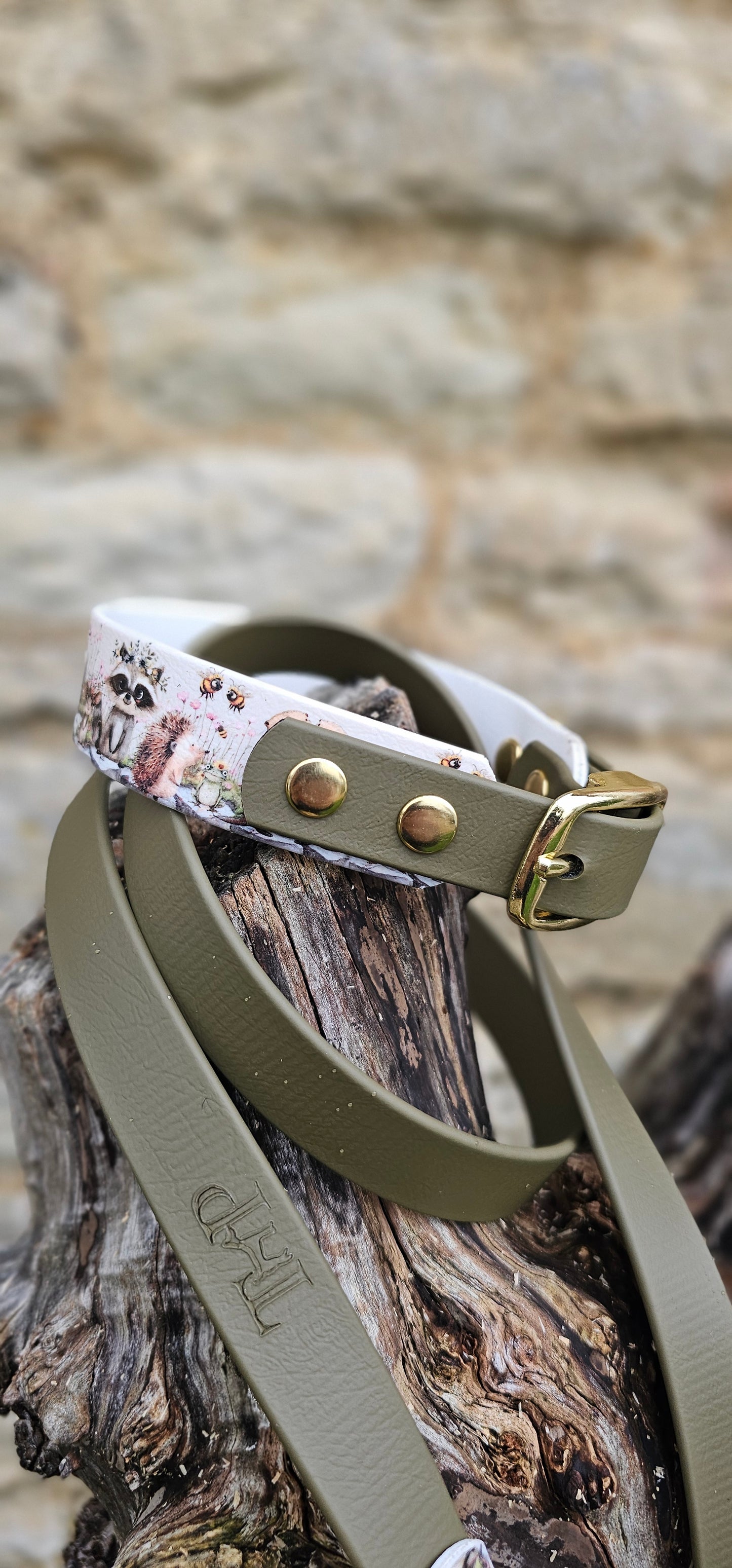 Little Wildlings Waterproof BioThane® Dog Collar
