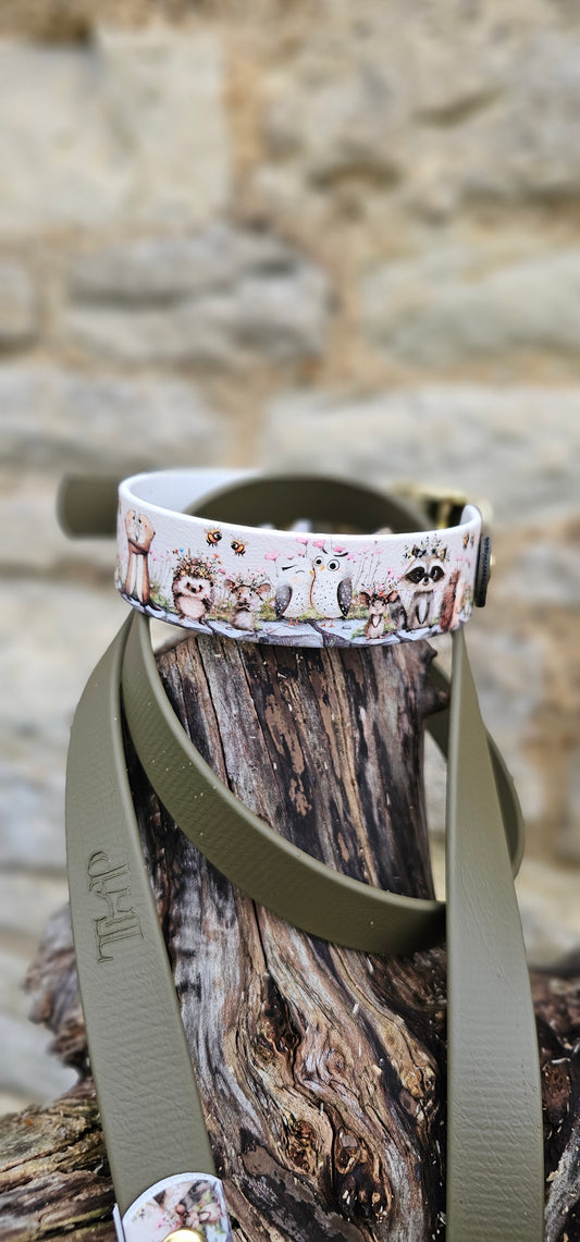 Little Wildlings Waterproof BioThane® Dog Collar