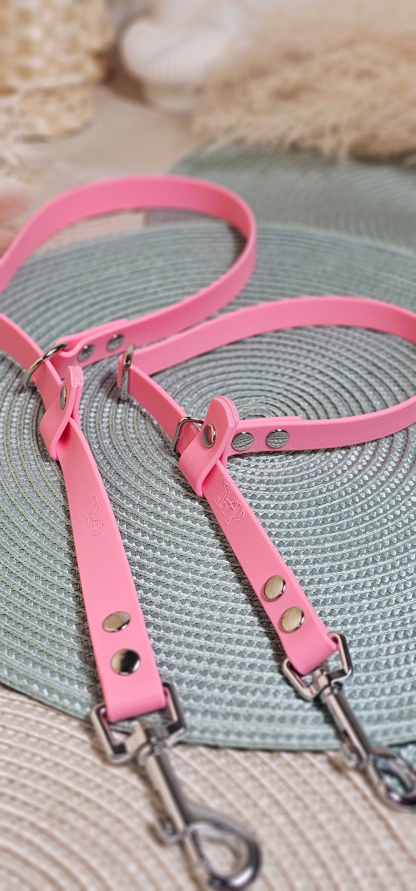 Waterproof BioThane Dog Grooming Collar / Neck Strap