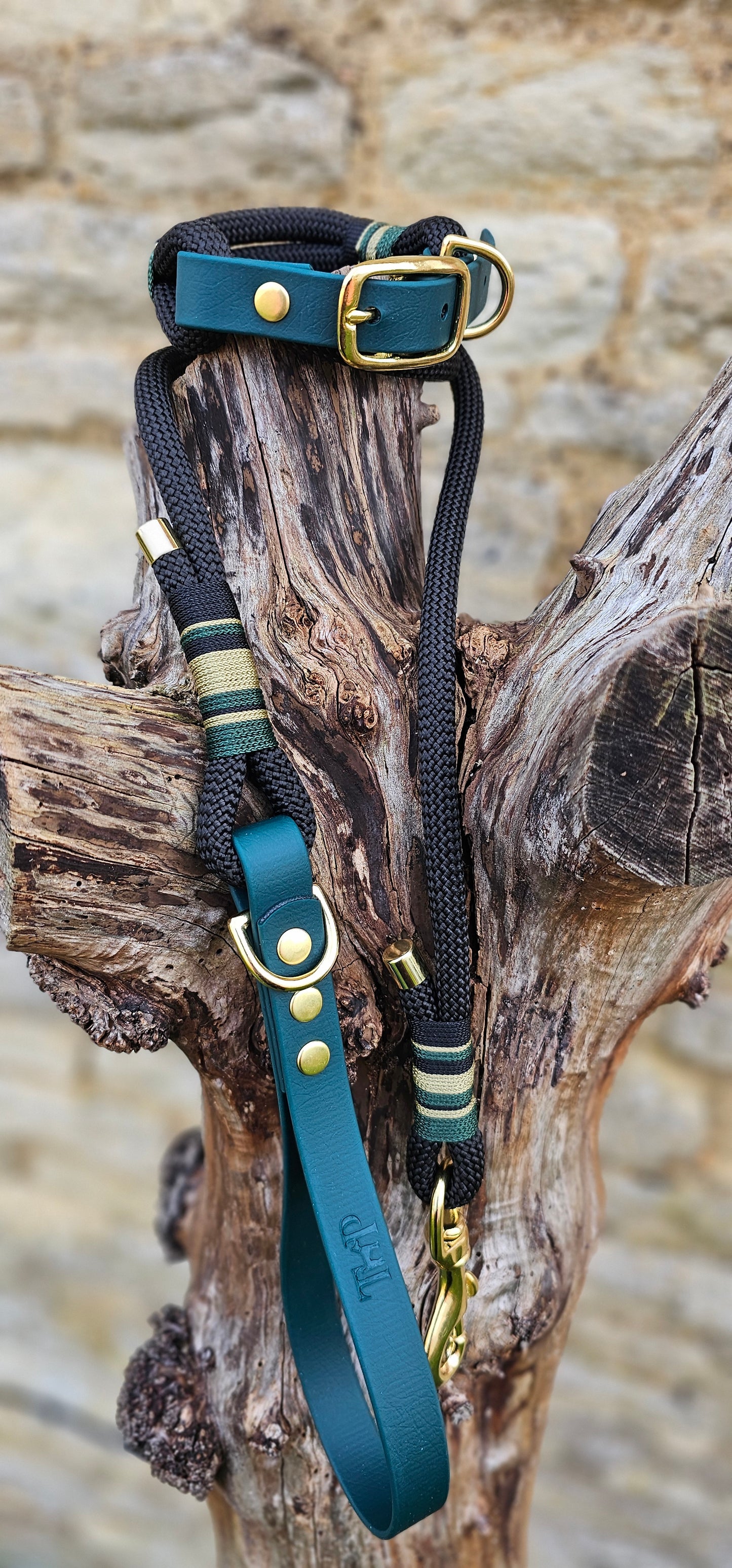 Premium Rope Collar & Lead Bundle